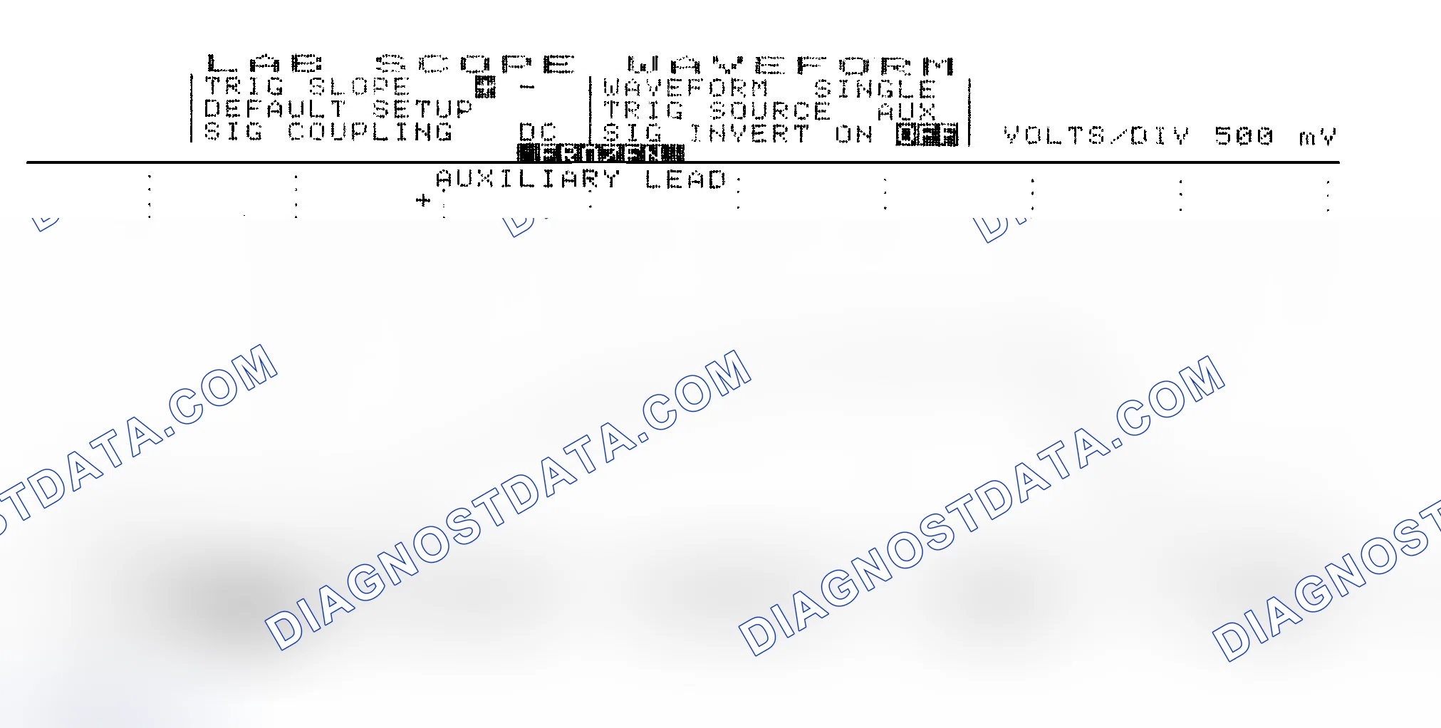 Scheme 14: Single Injector w/Excessive Current Flow - Current Pattern