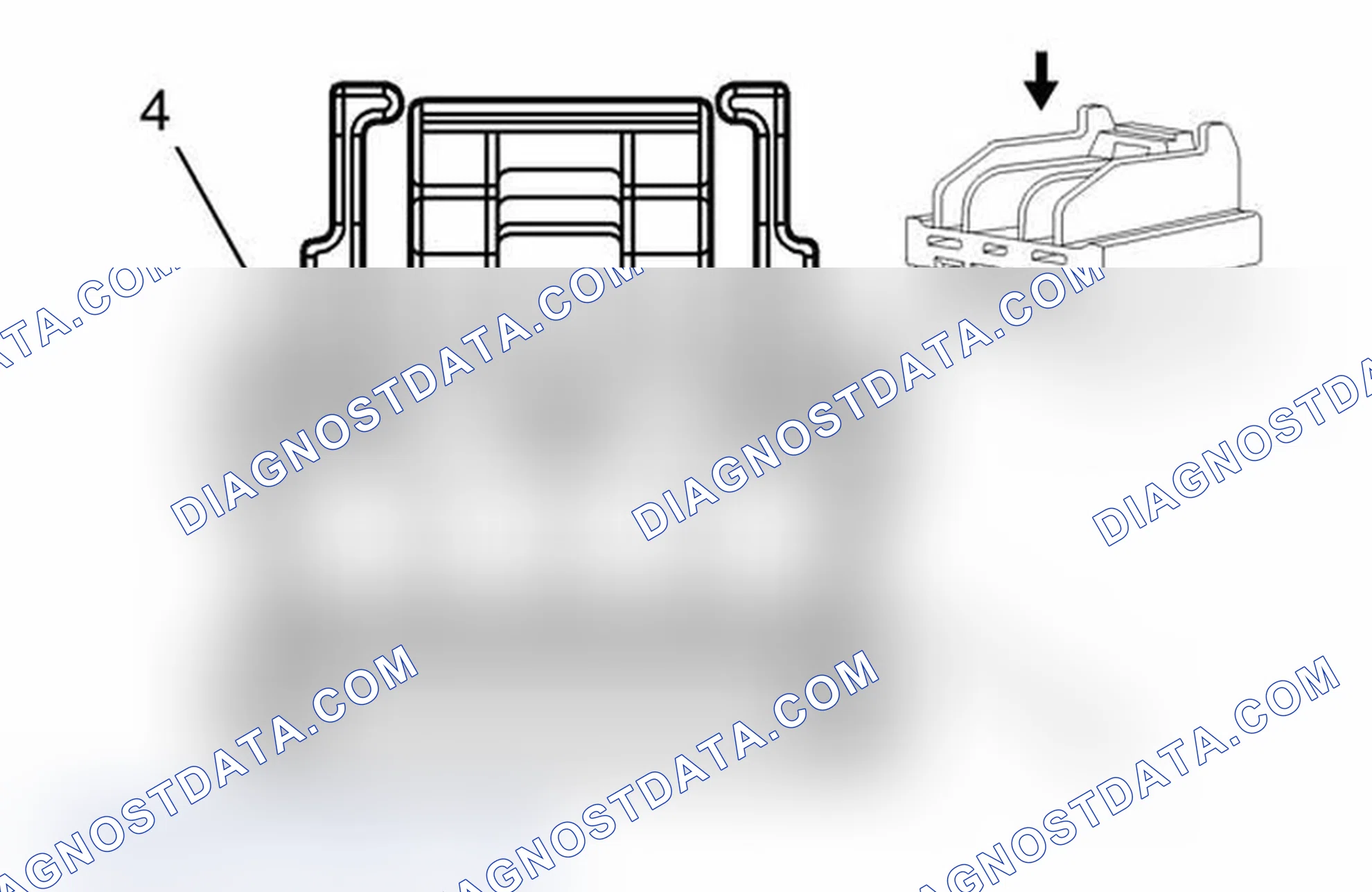 Scheme 311: K8A Blower Motor Control Module - Auxiliary X1 (CJ4)