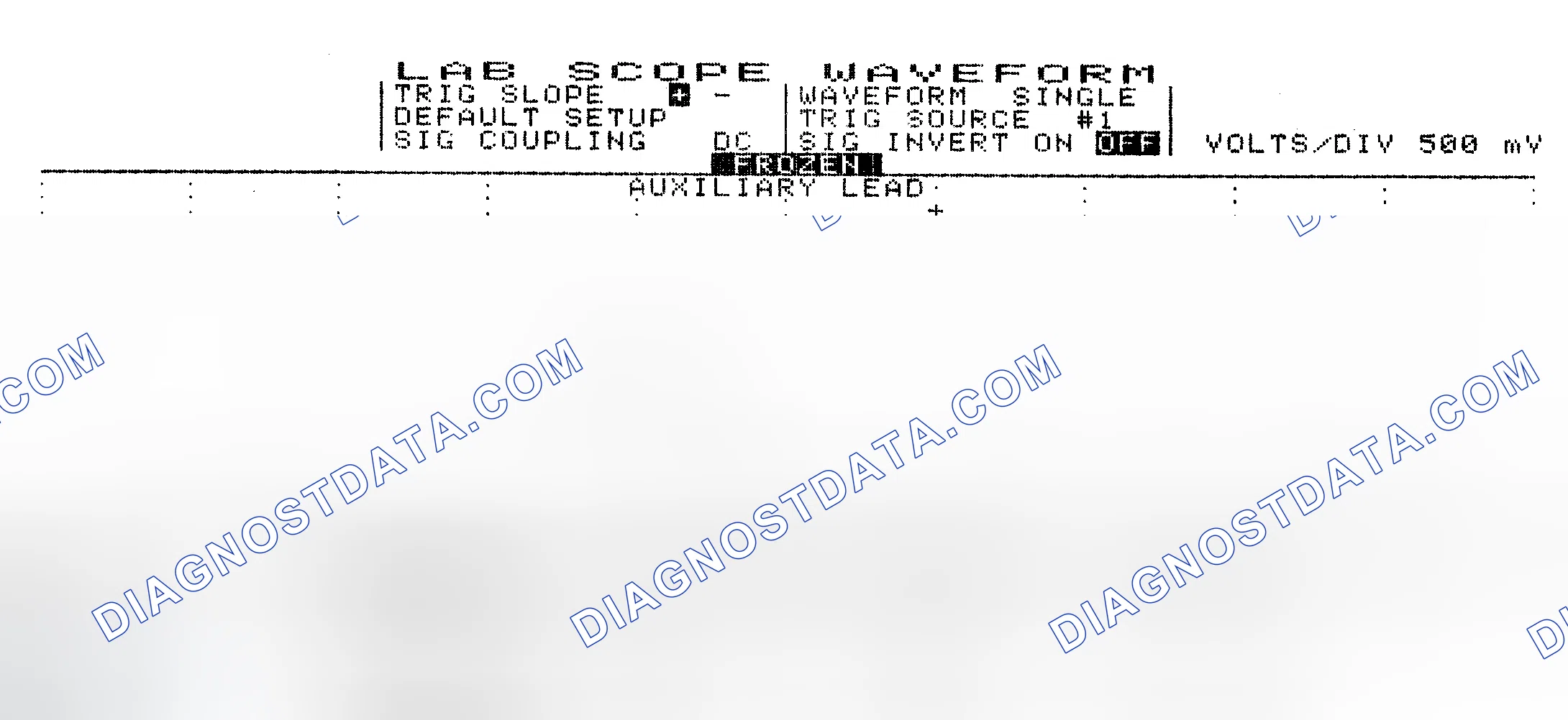 Scheme 10: Single Injector w/Excessive Current Flow - Current Pattern