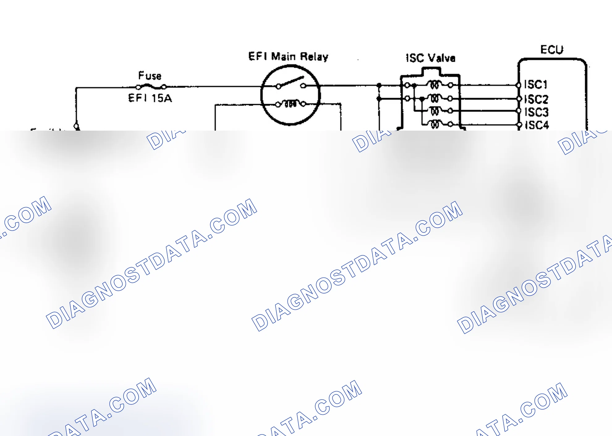 Scheme 55: Test No. 12 Schematic Idle Speed Control Circuit