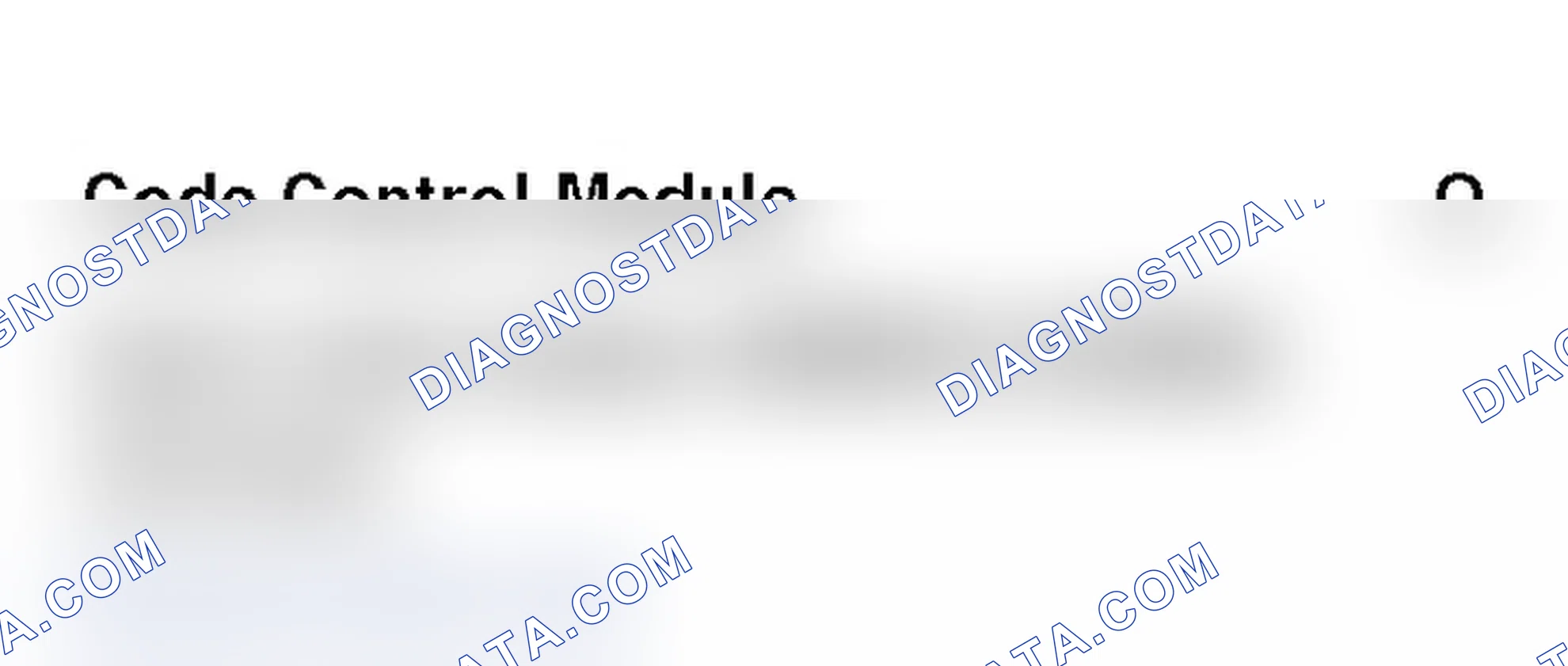 Scheme 463: VAG 1551 Scan Tool Display - Code Control Module, Automatic Headlight Aim Control (1998-99) (2 Of 6)