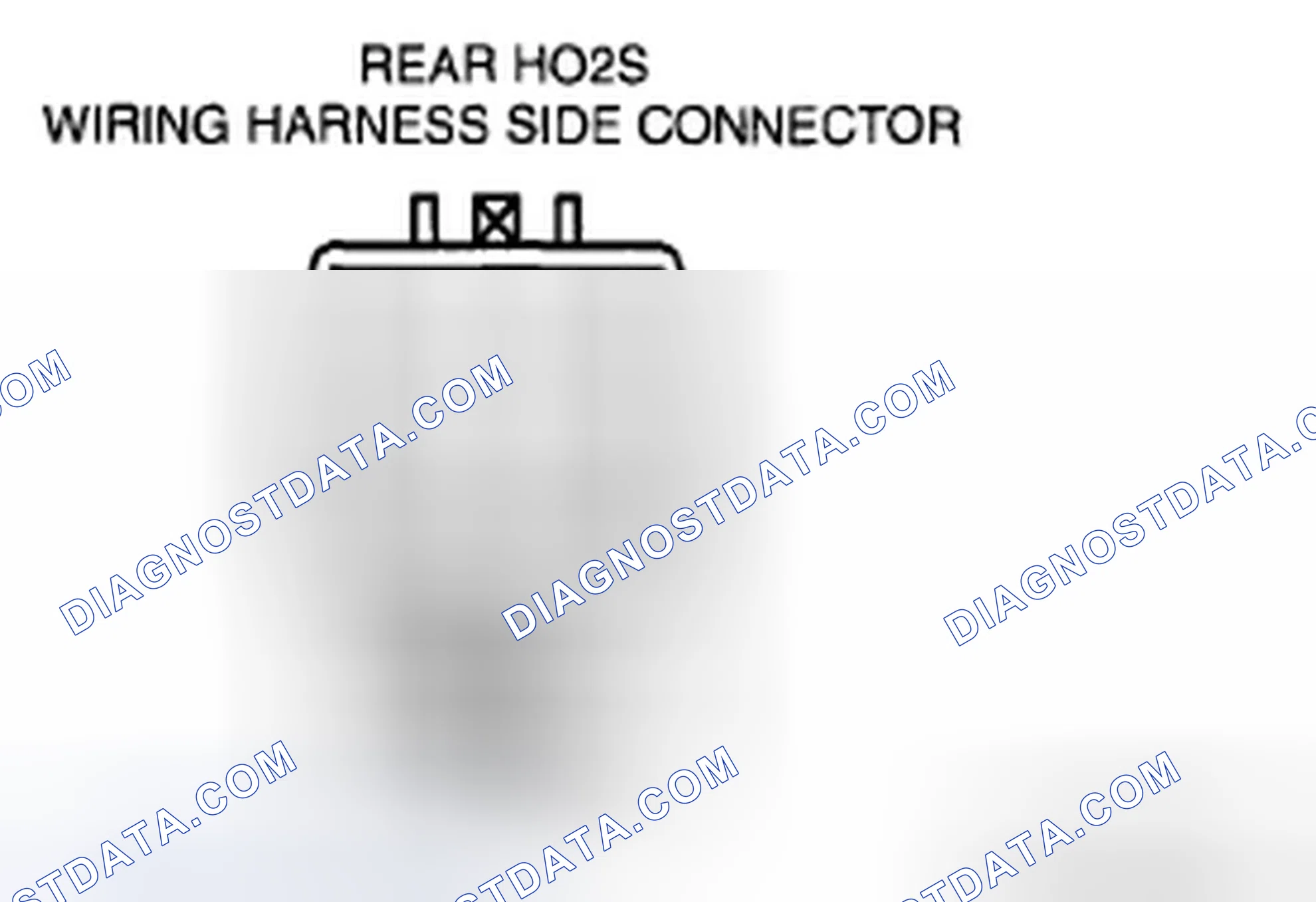 Scheme 72: Rear HO2S Circuit Open/Short Inspection (Heater)