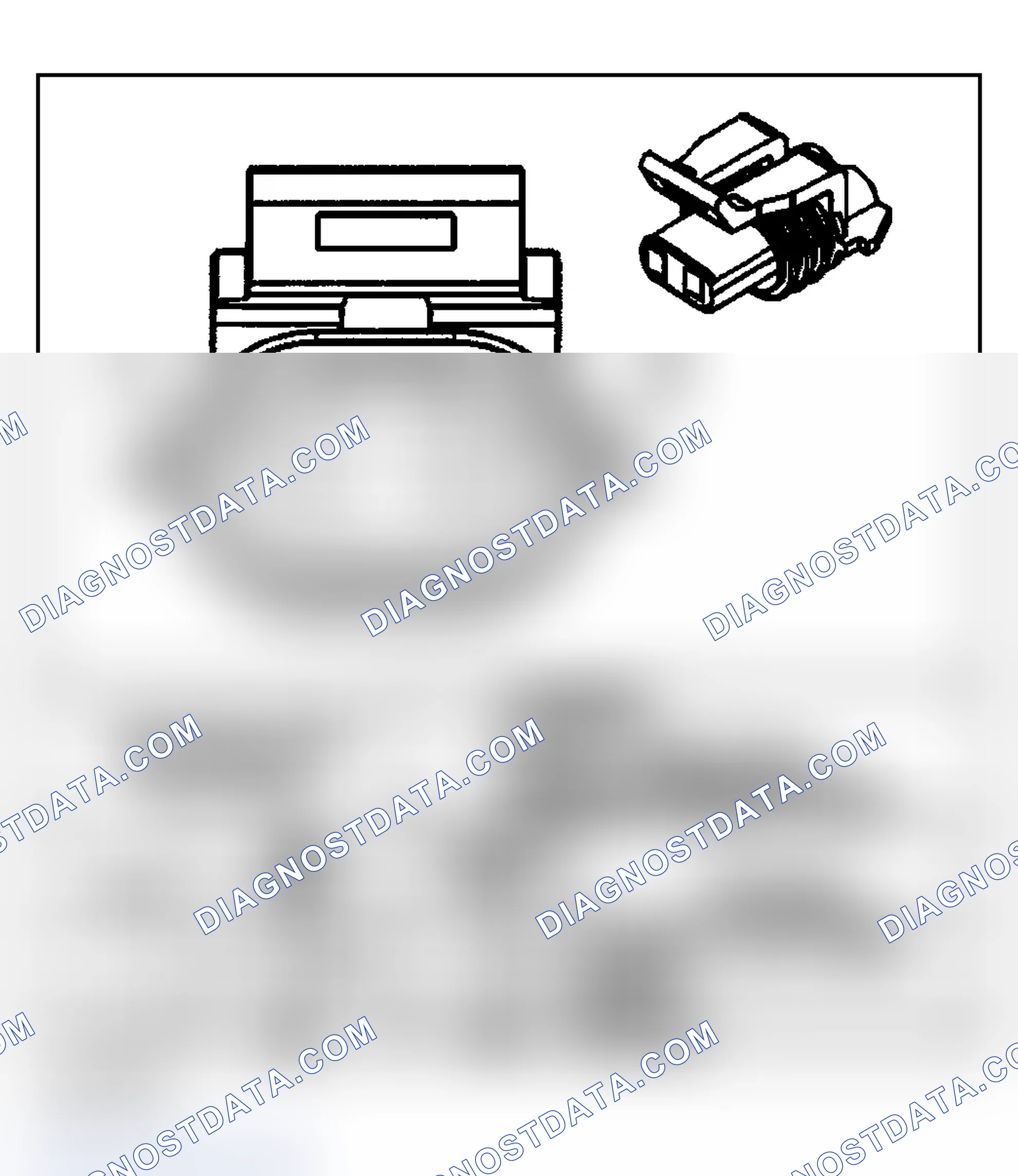Scheme 166: Cooling System Connector End Views