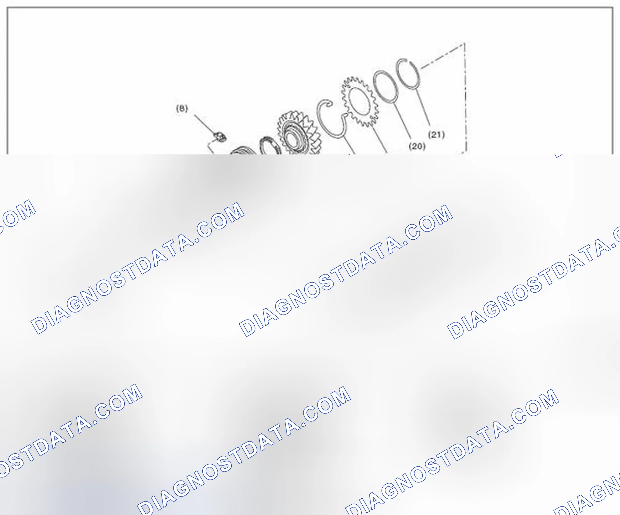 Scheme 23: REVERSE IDLER GEAR ASSY