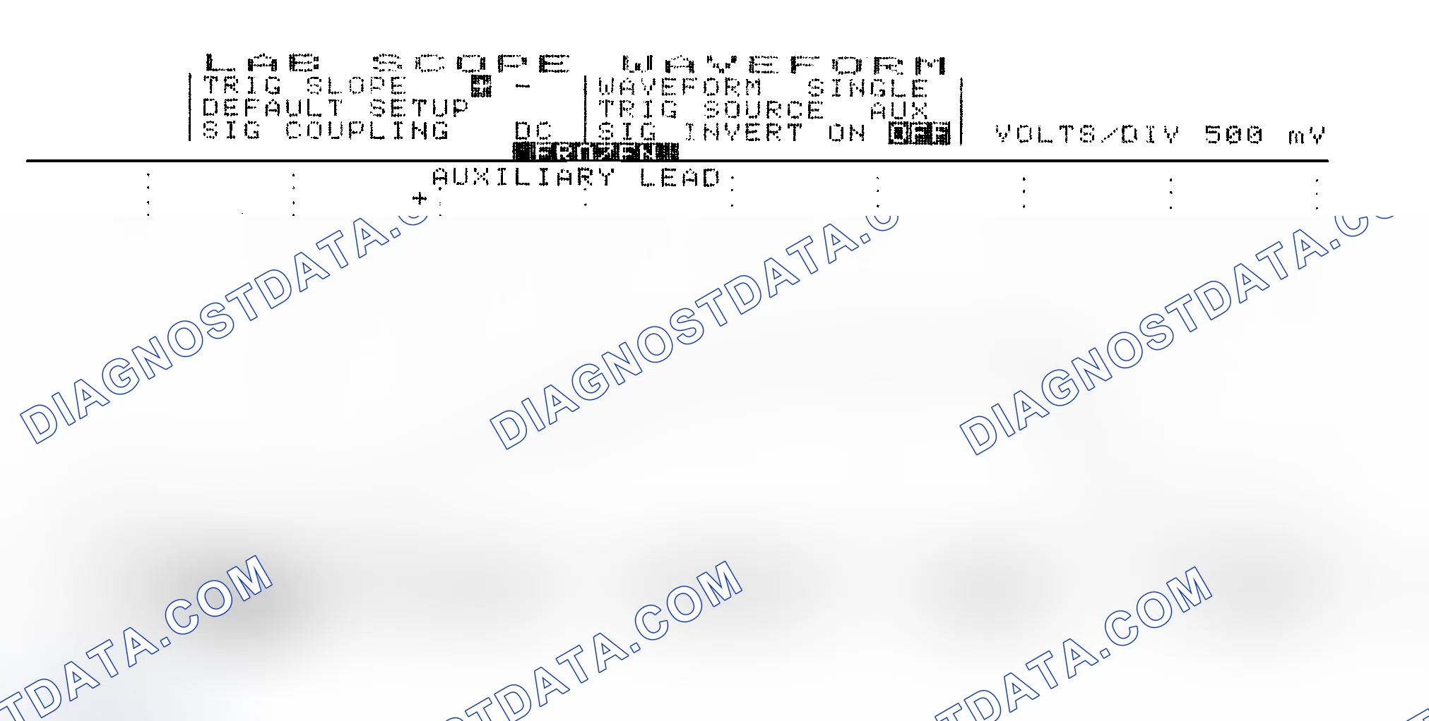 Scheme 14: Single Injector w/Excessive Current Flow - Current Pattern
