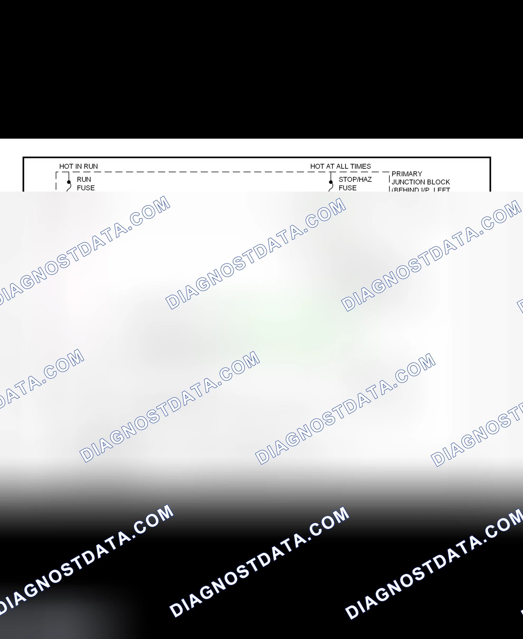 Scheme 135: Shift Interlock System Wiring Diagram (1997 Cougar & Thunderbird)
