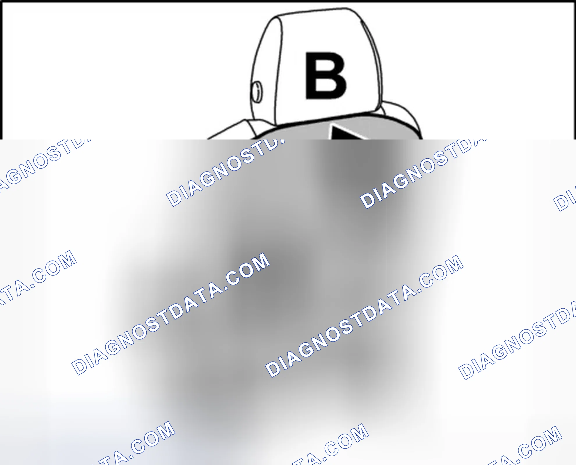 Scheme 97: Installing cover for backrest