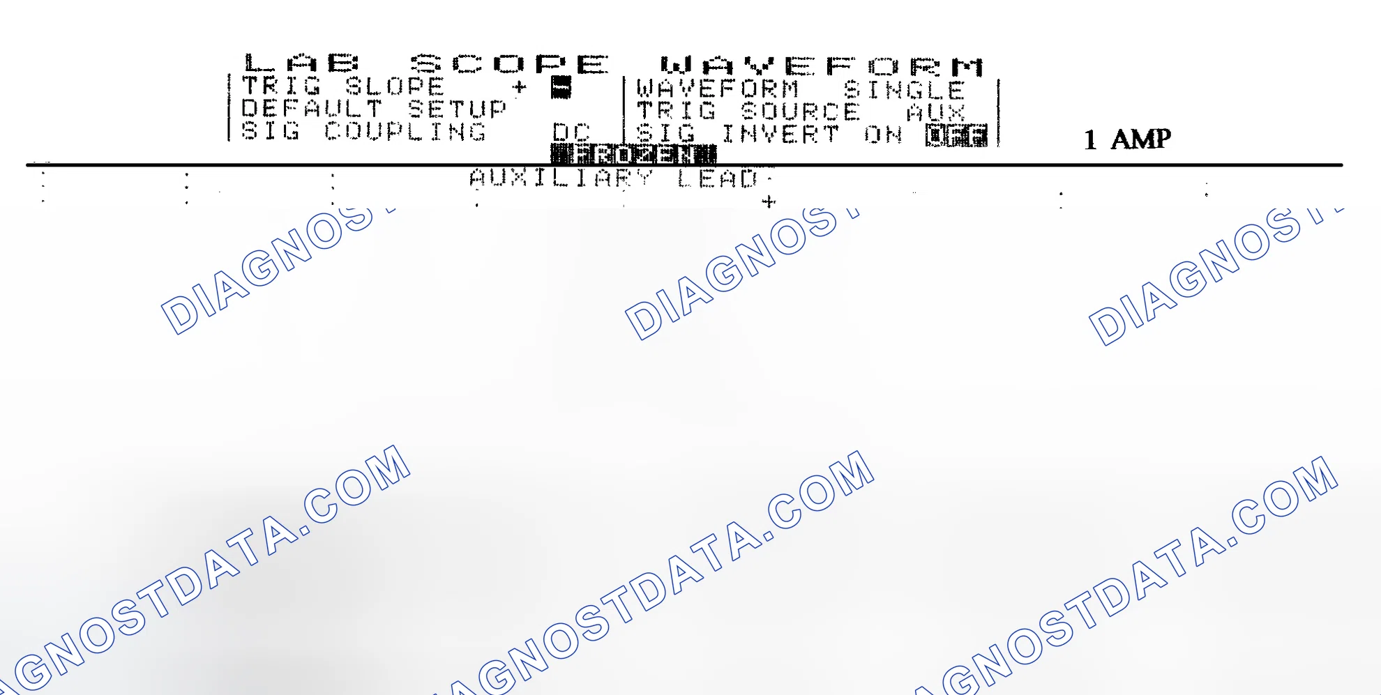 Scheme 20: Single Injector w/Normal Current Flow - Current Pattern