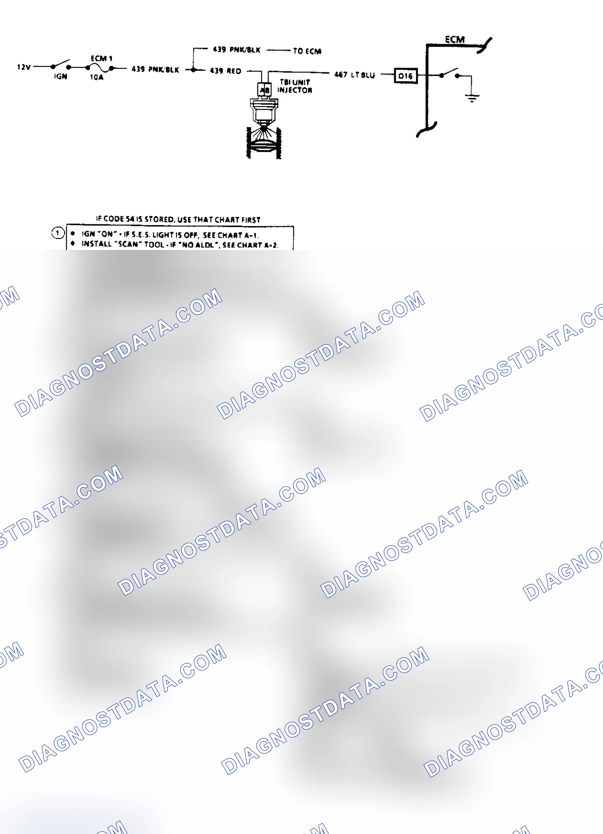 Scheme 31: Chart A3 Cranks, But Will Not Run (2.5L)