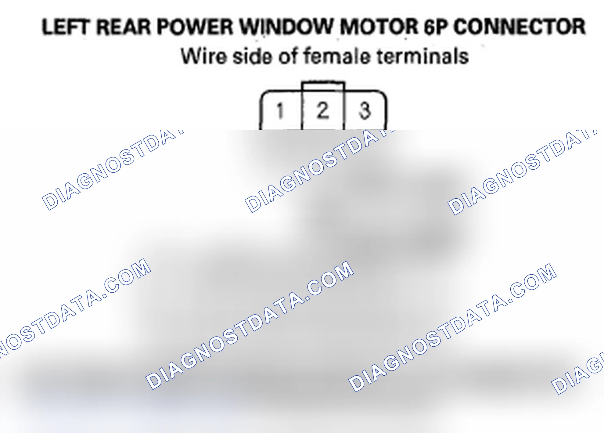 Scheme 9: DTC B1132: Left Rear Power Window Motor Pulse A Error