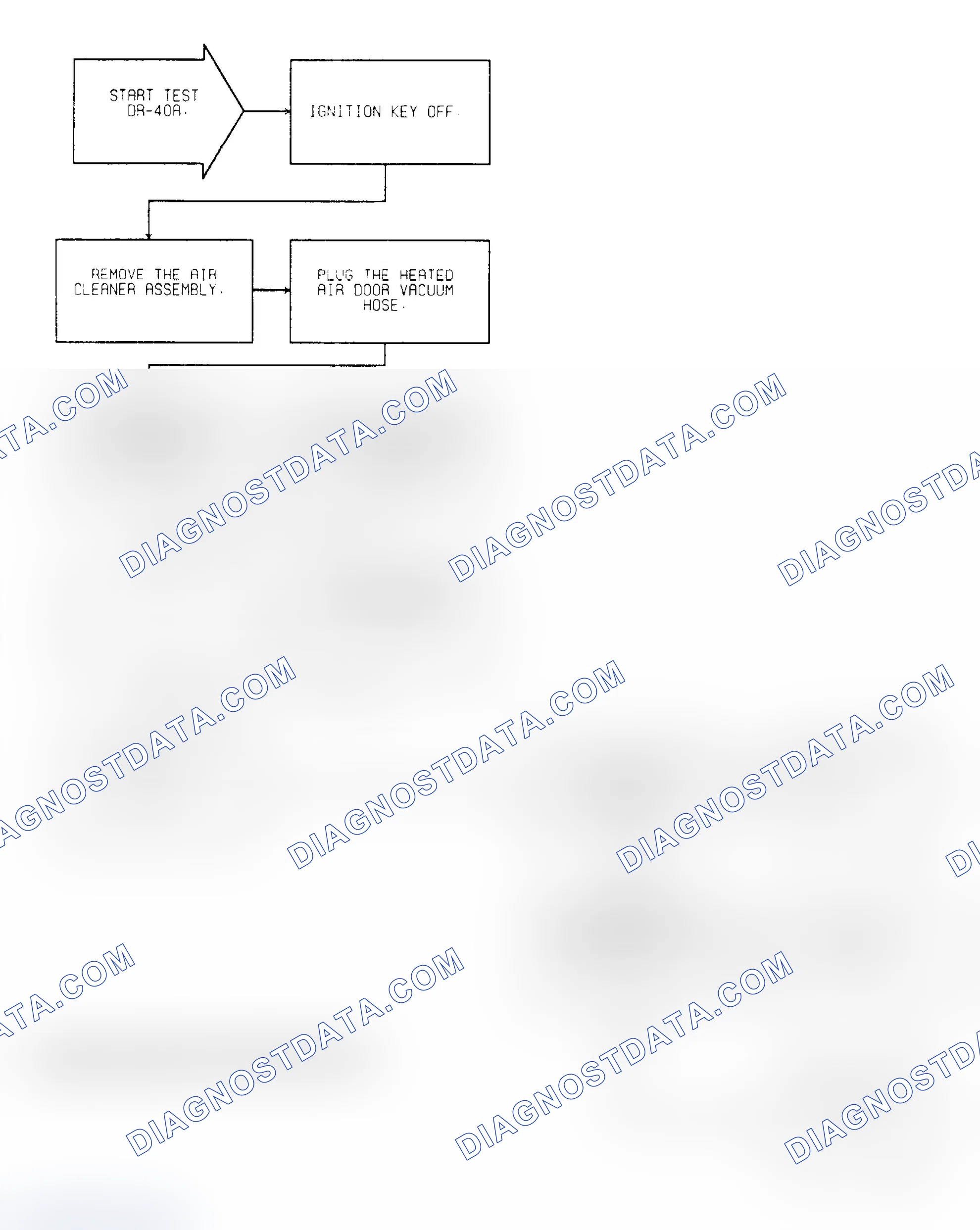 Scheme 186: Test DR-40A: (1 of 2) Engine Vacuum