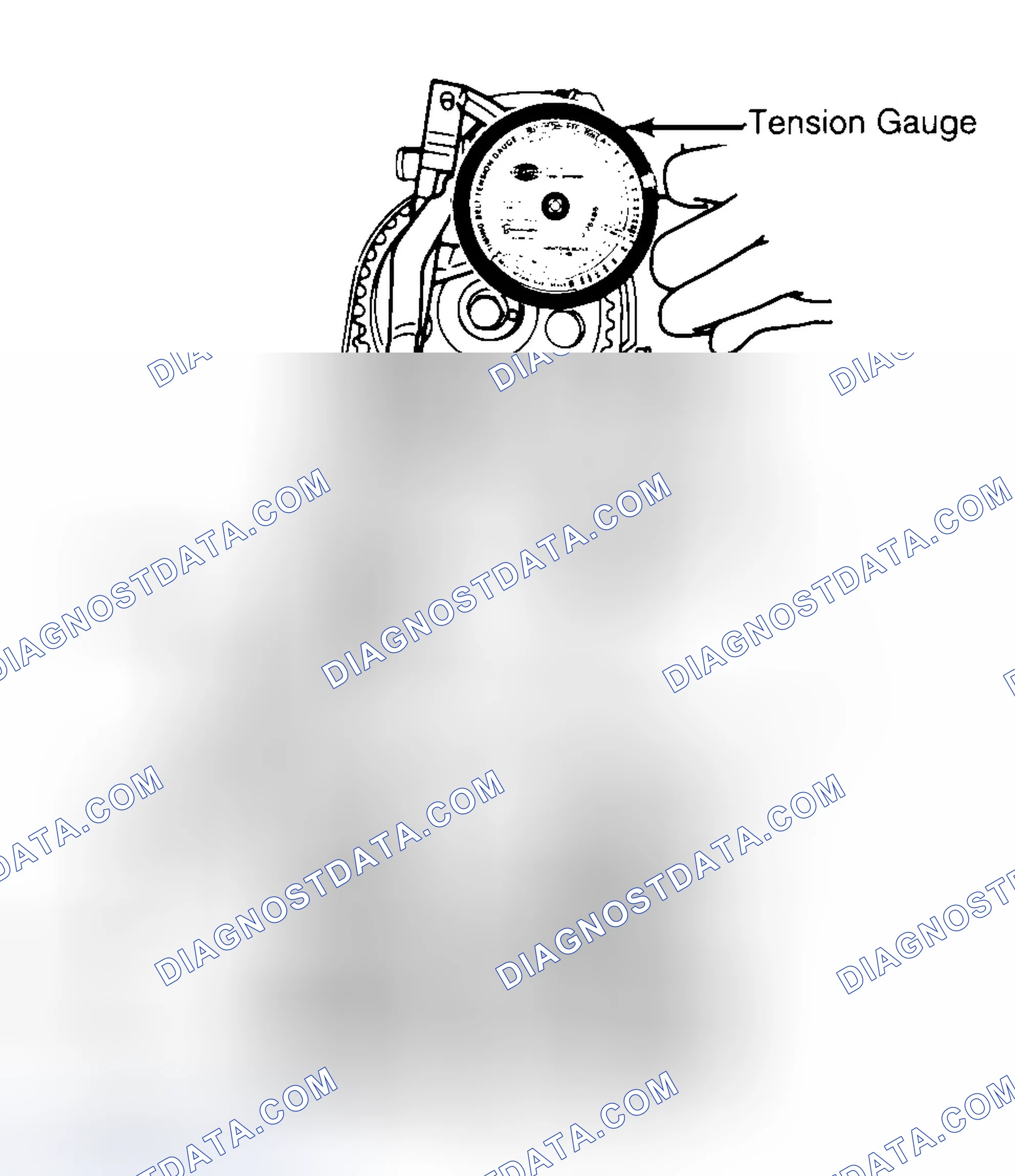 Scheme 3: Adjusting Typical Timing Belt Tension