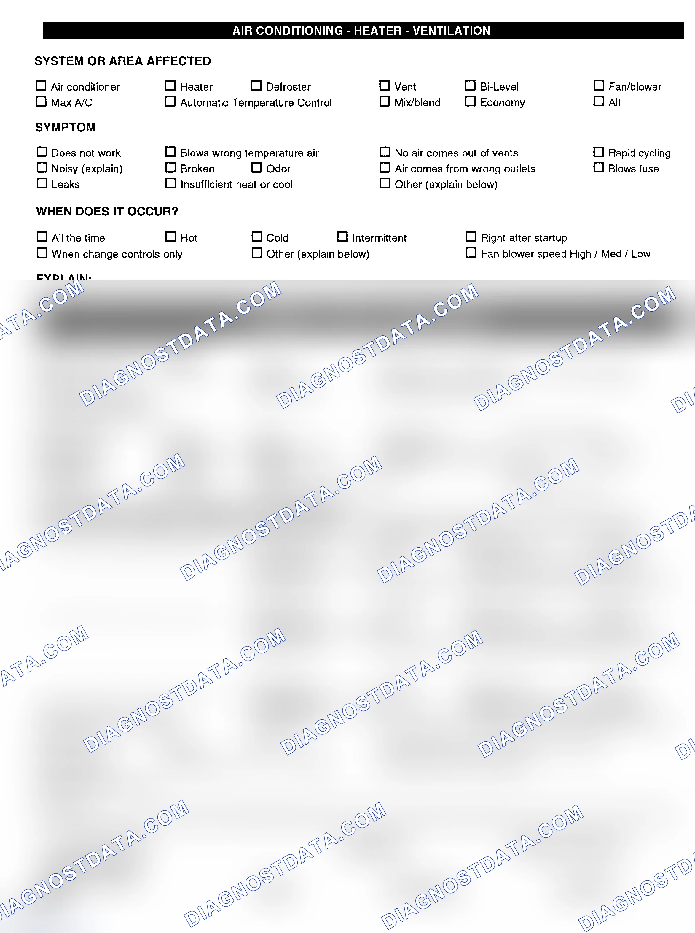 Scheme 4: Symptom Check List - Page 3