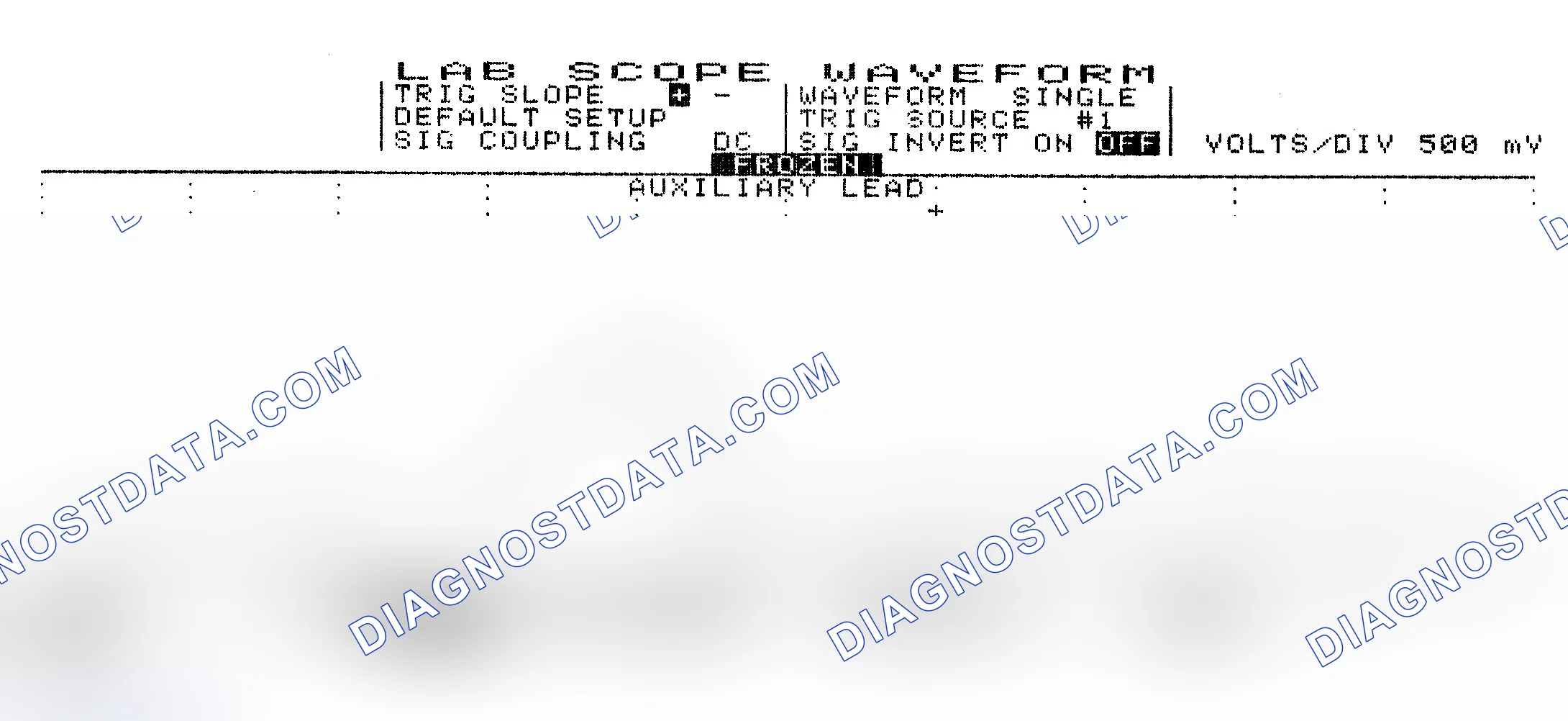 Scheme 10: Single Injector w/Excessive Current Flow - Current Pattern