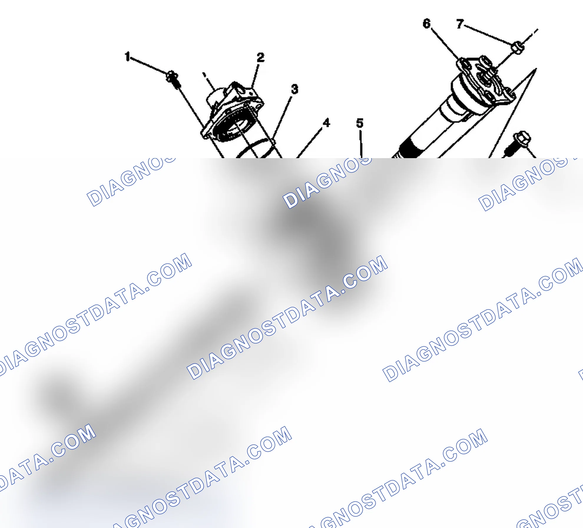 Scheme 2: Power Steering Gear Disassembled View (680 Gear)