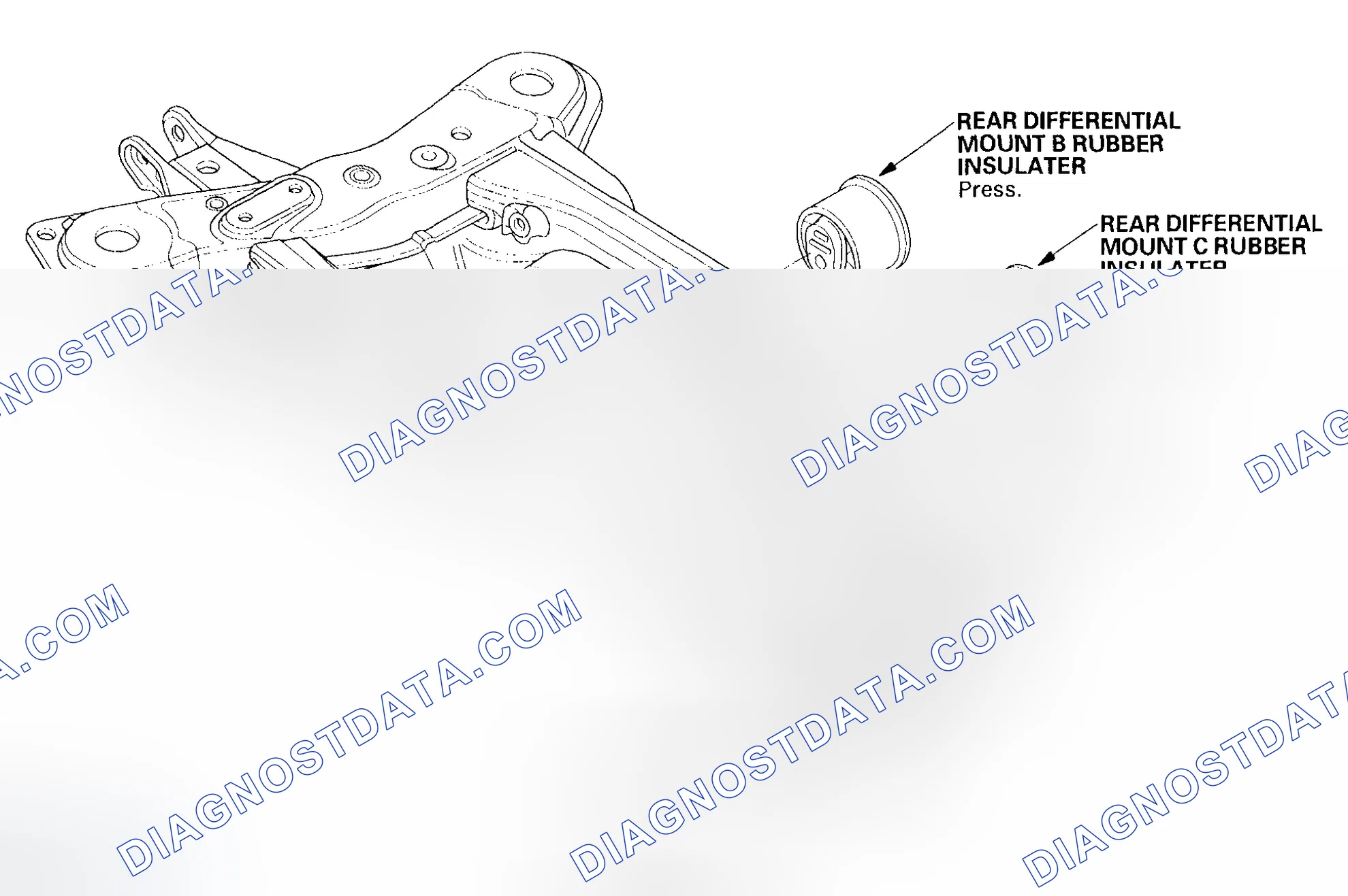 Scheme 76: Differential Mount Replacement