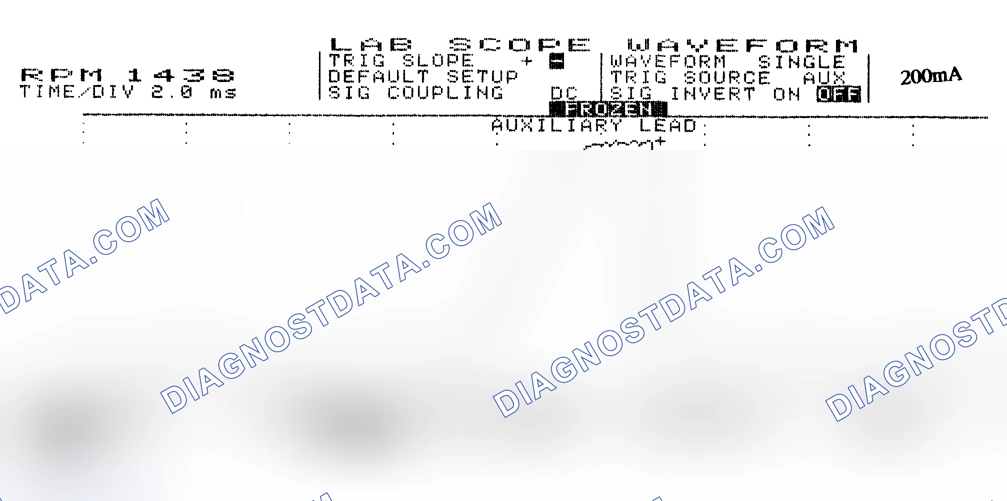Scheme 15: Single Injector w/Normal Current Flow - Current Pattern