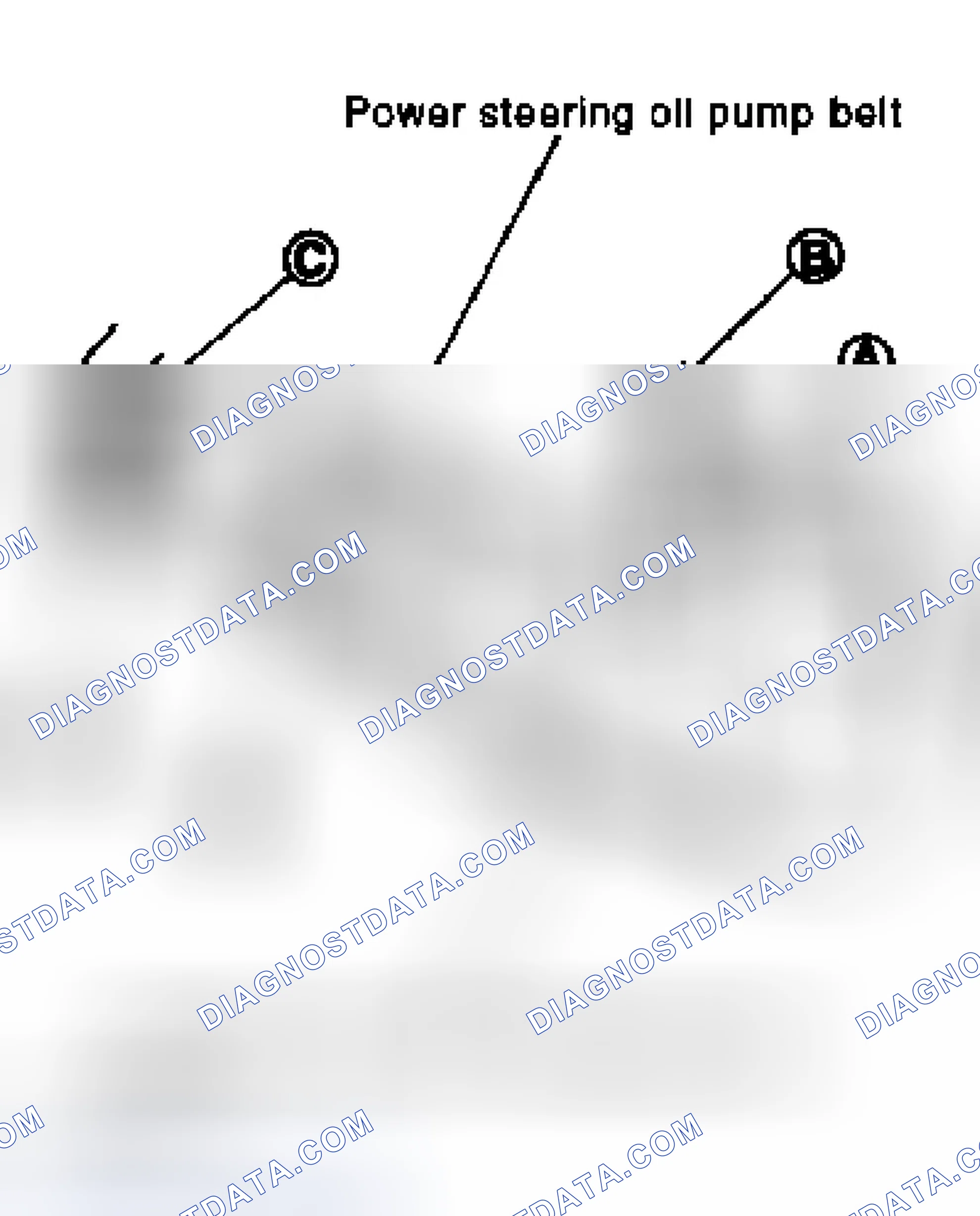 Scheme 5: ALTERNATOR AND A/C COMPRESSOR BELT