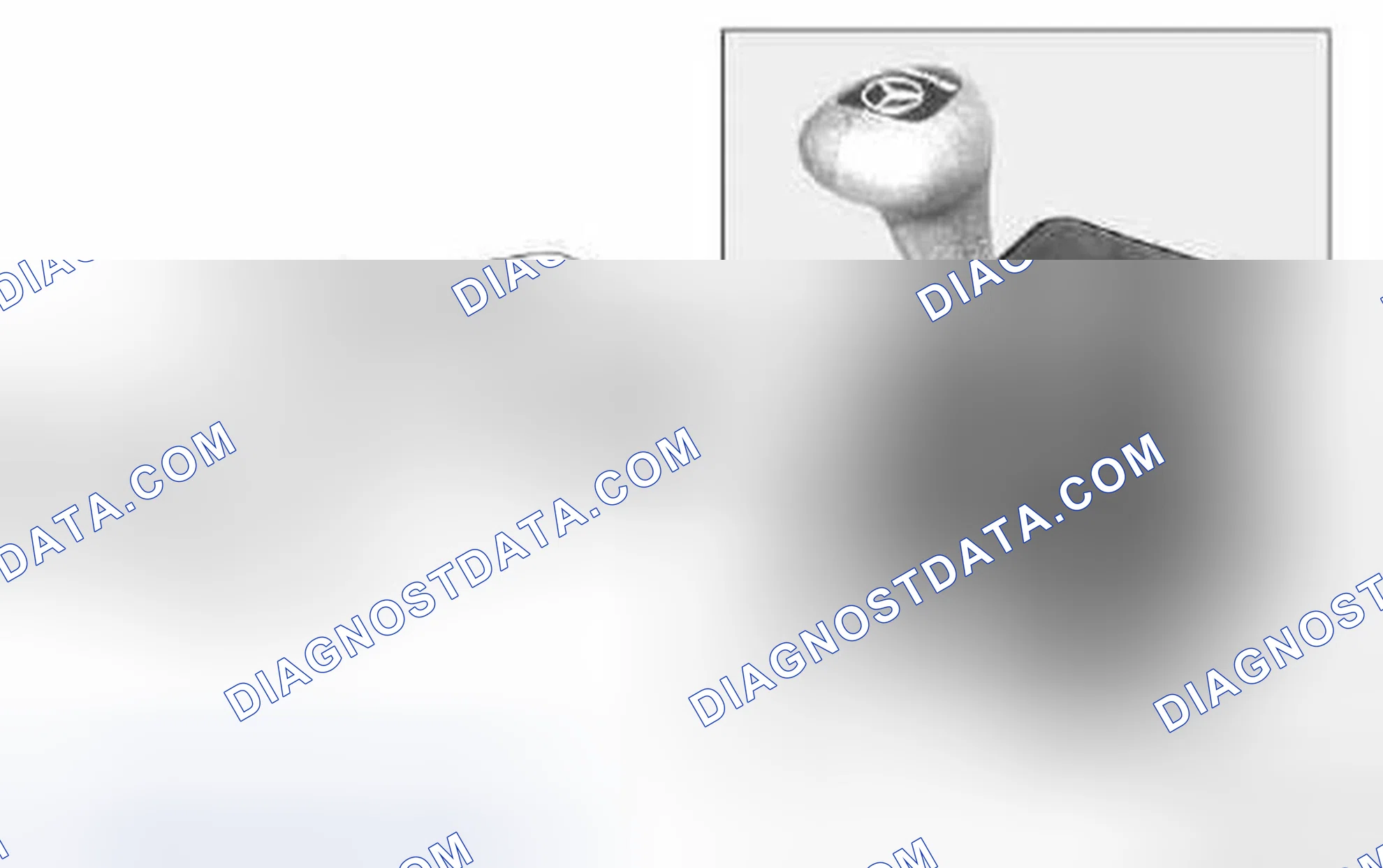 Scheme 310: Floor shift, location/task/design/function - GF27.60-P-5100GB