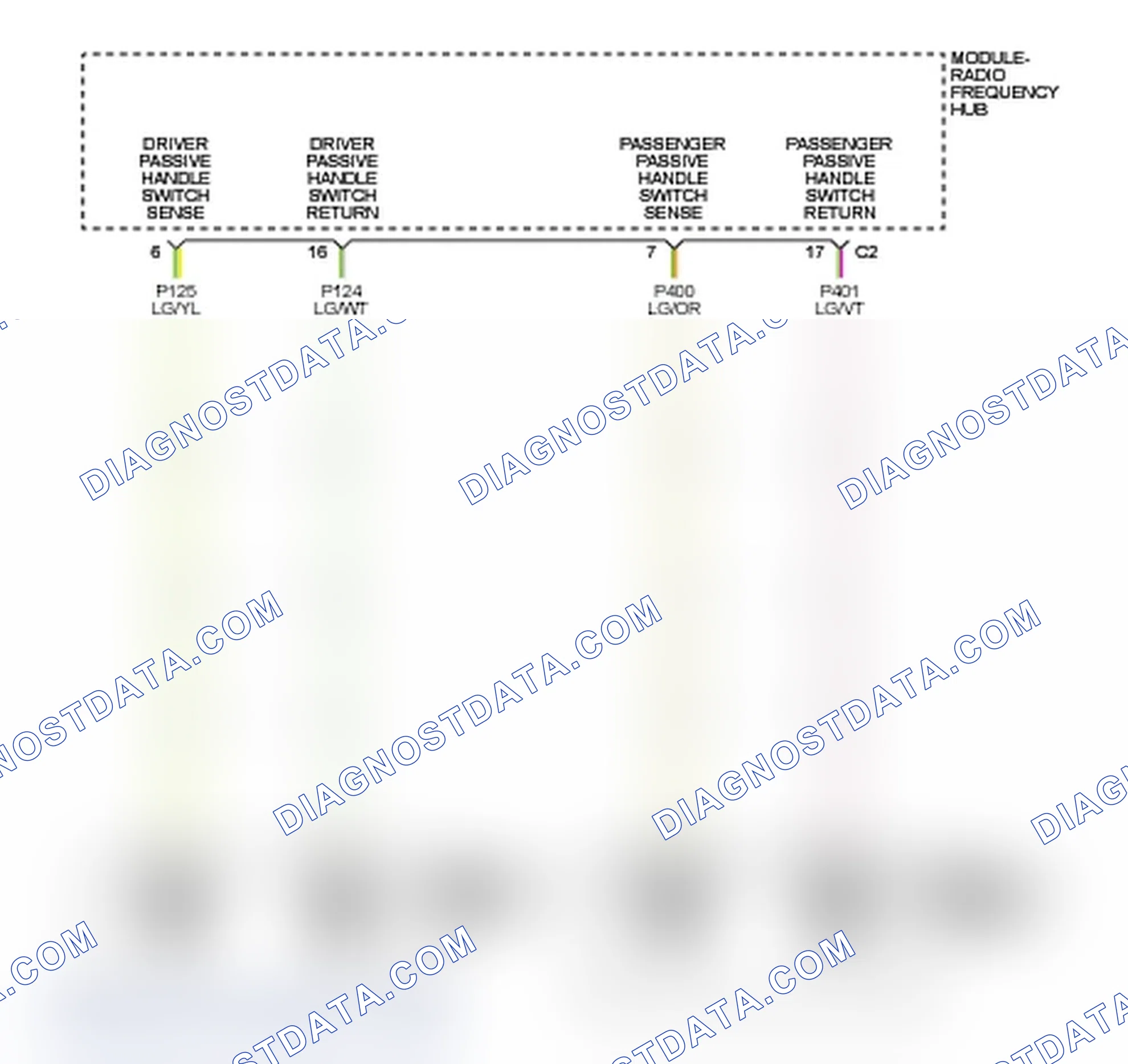 Scheme 65: B25A9-00-FRONT DRIVER DOOR HANDLE SENSE