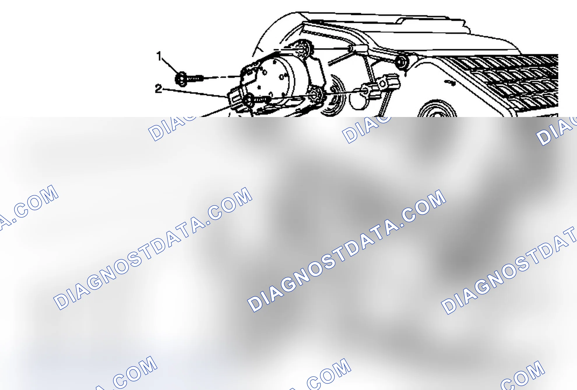 Scheme 55: Air Inlet Valve Actuator Replacement - Left Side