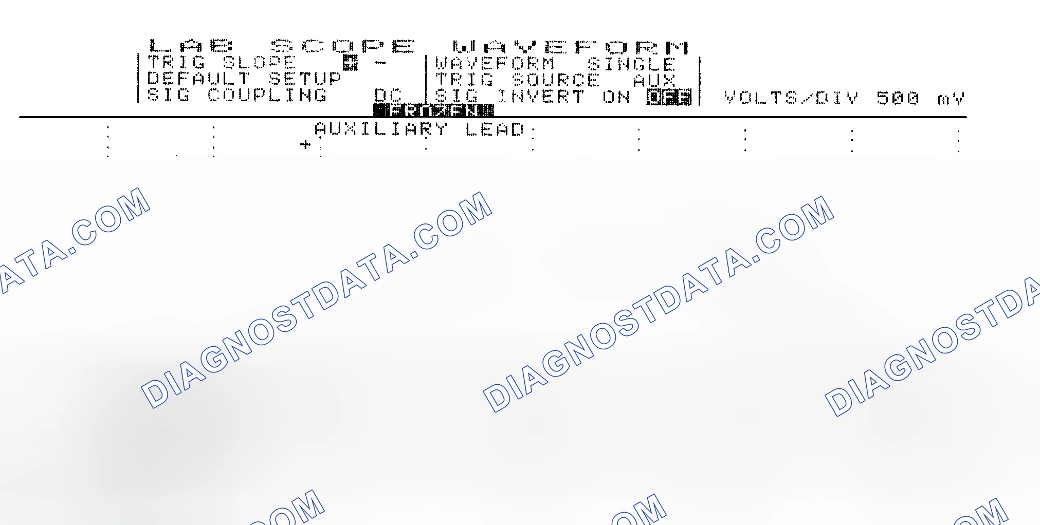 Scheme 14: Single Injector w/Excessive Current Flow - Current Pattern