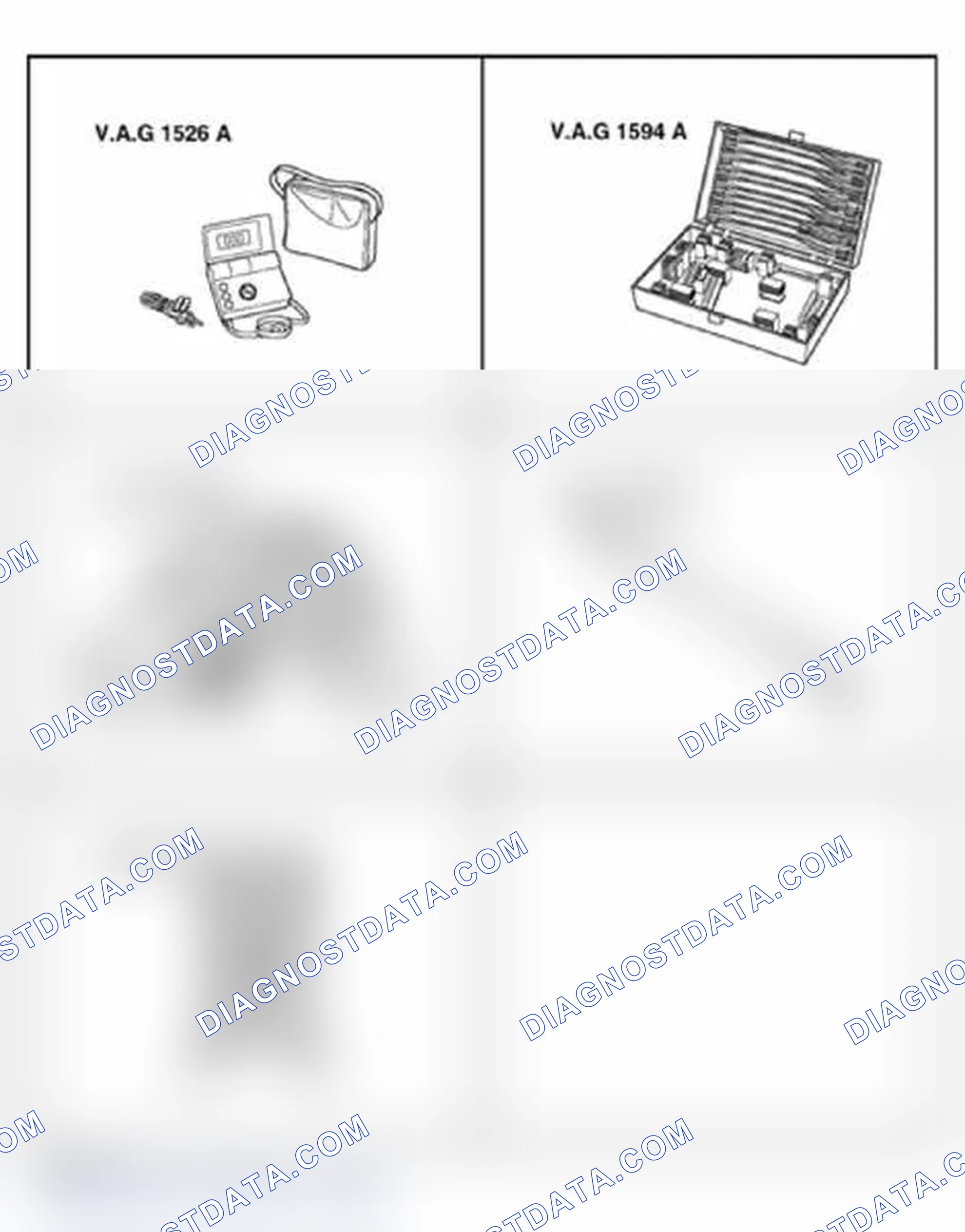 Scheme 183: Test equipment and shop tools