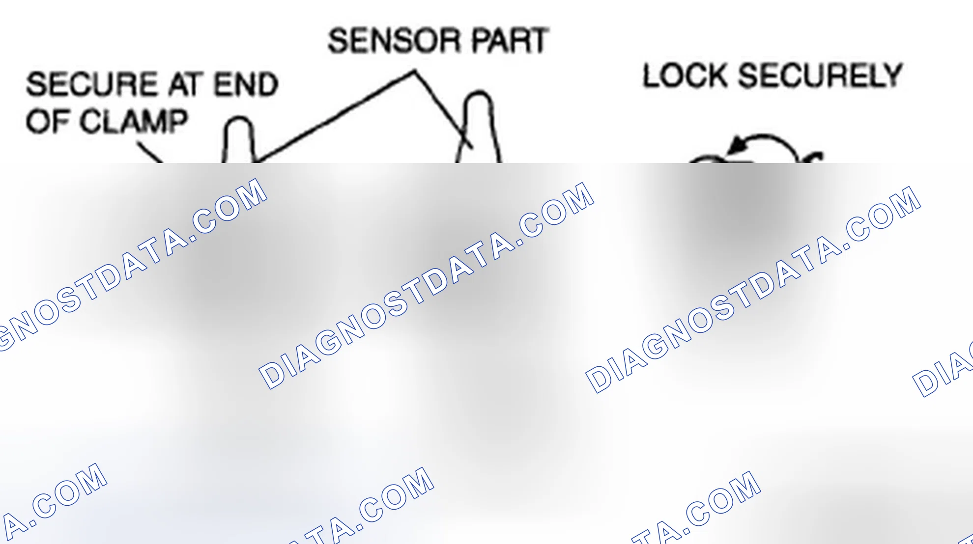 Scheme 119: Sensor Clamp Assembly Note