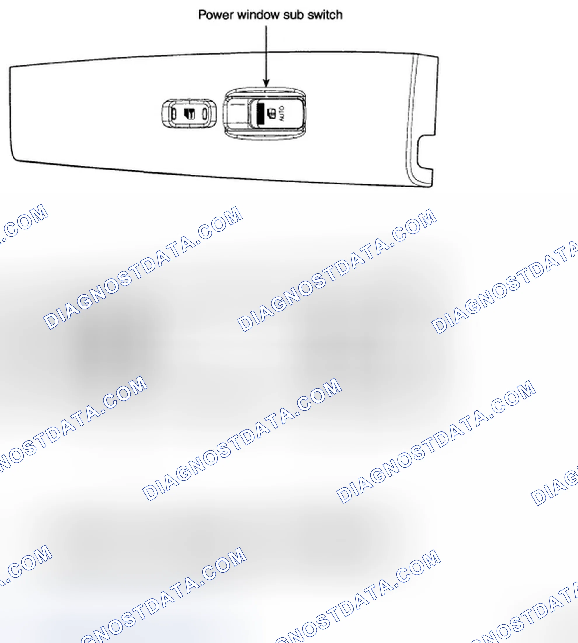 Scheme 10: ASSIST POWER WINDOW SWITCH