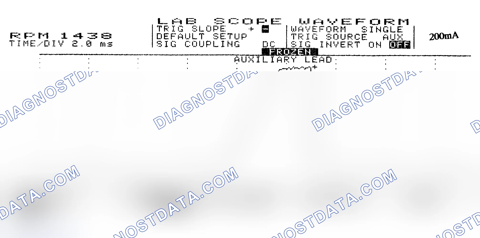 Scheme 15: Single Injector w/Normal Current Flow - Current Pattern