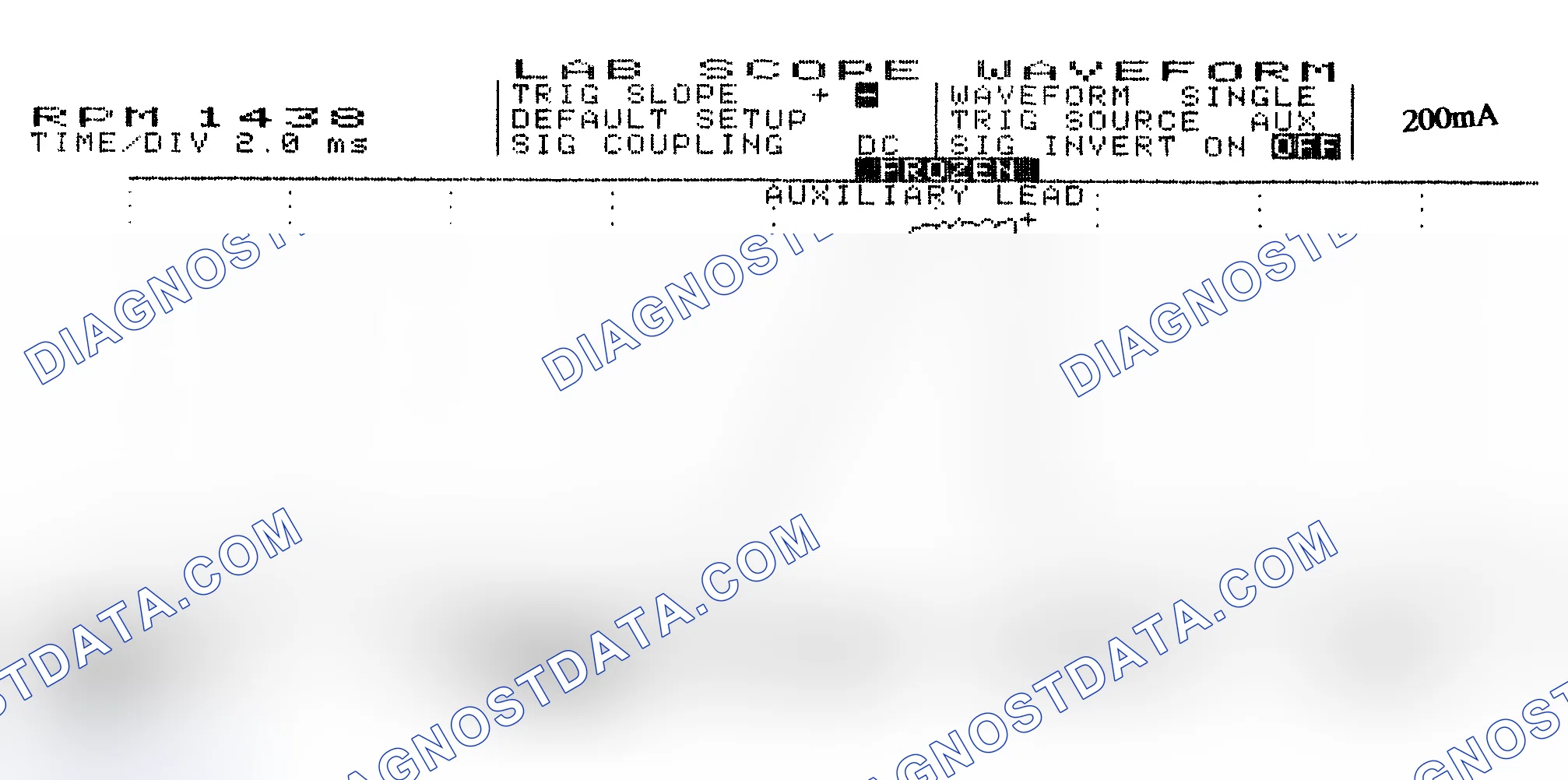 Scheme 15: Single Injector w/Normal Current Flow - Current Pattern
