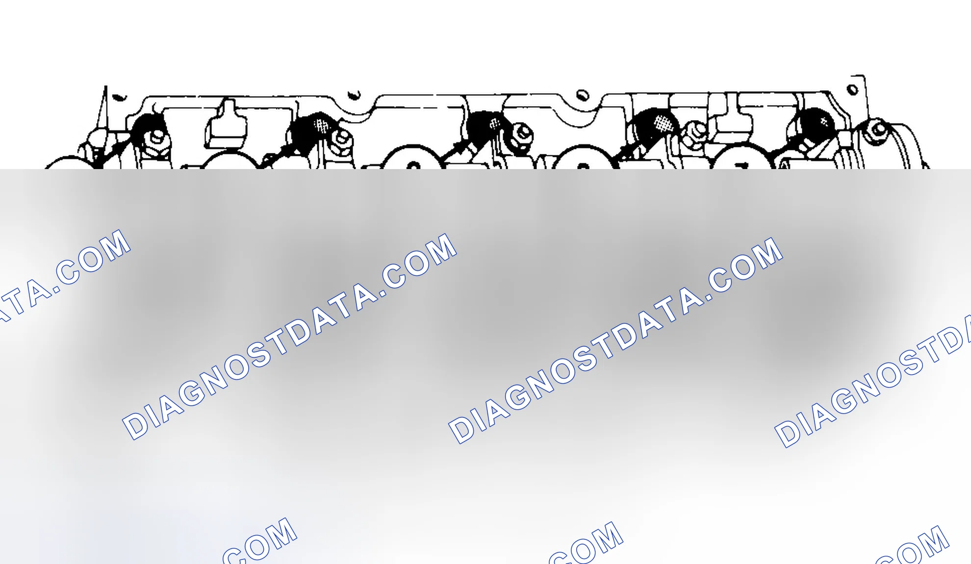 Scheme 7: Typical Cylinder Head Tightening or Loosening Sequence
