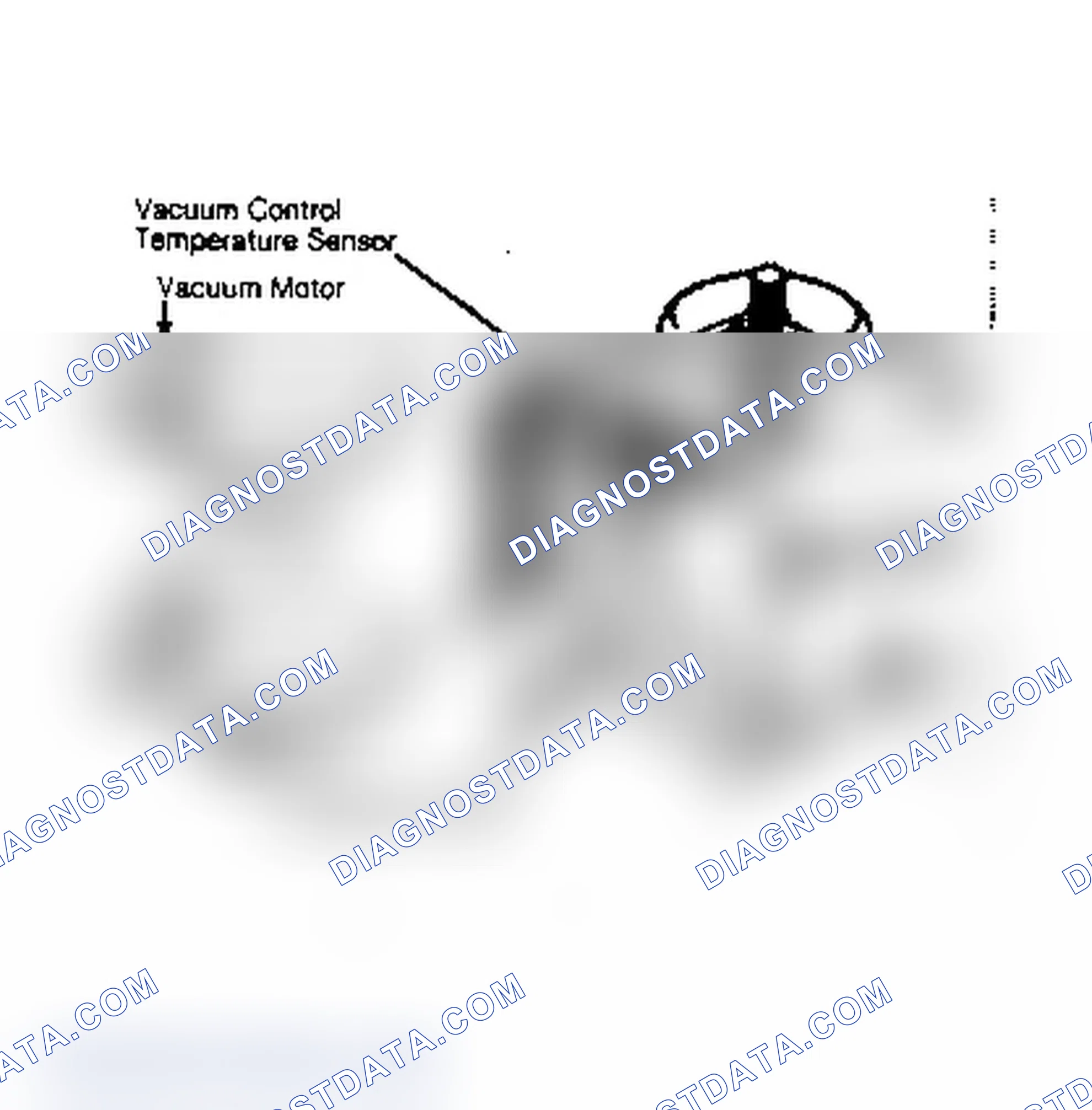 Scheme 50: Thermostatic Air Cleaner Assembly with Temperature Sensor & Vacuum Motor