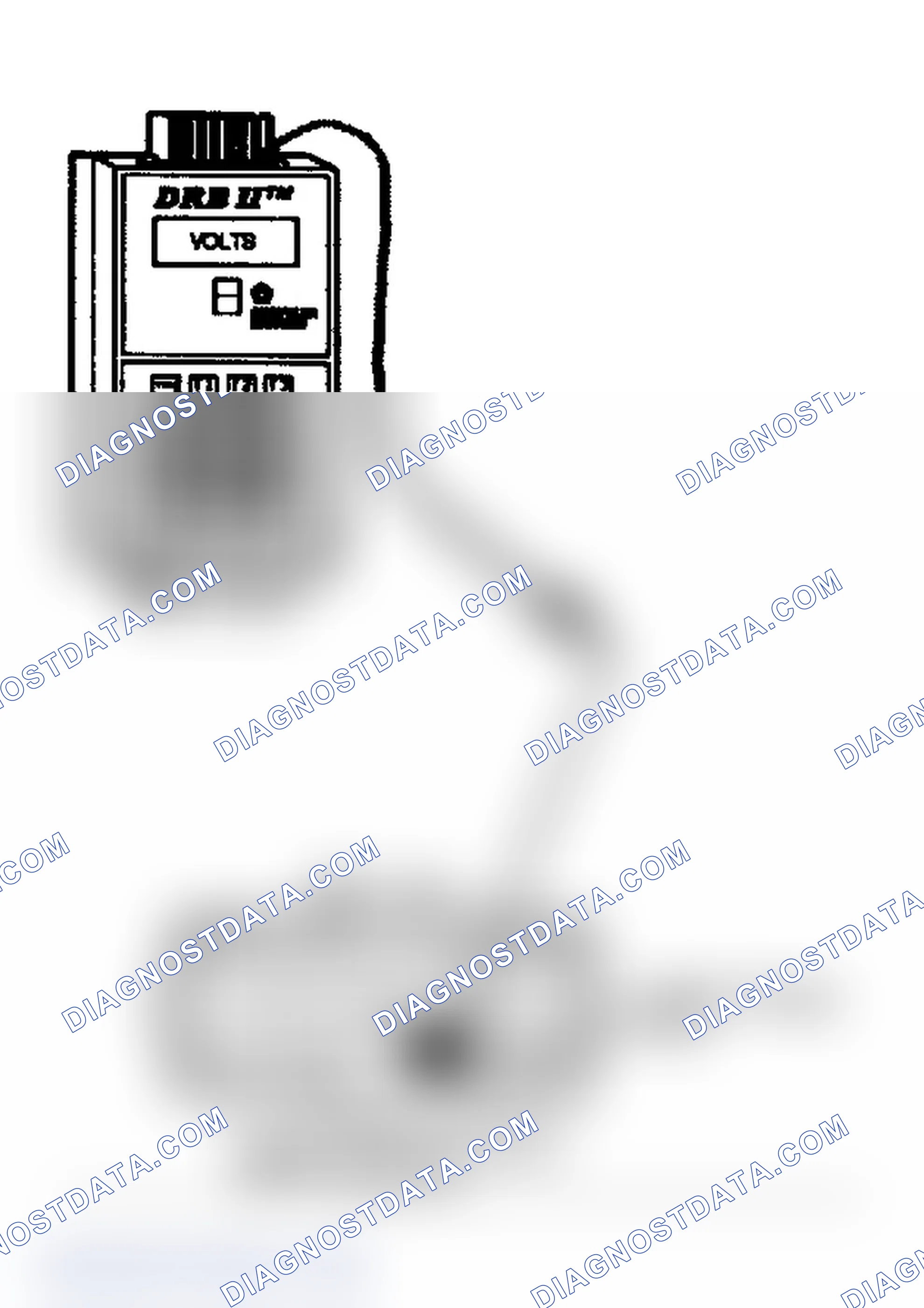 Scheme 342: DR27 (2 of 6) - Testing Engine Harness 8-Pin Connector
