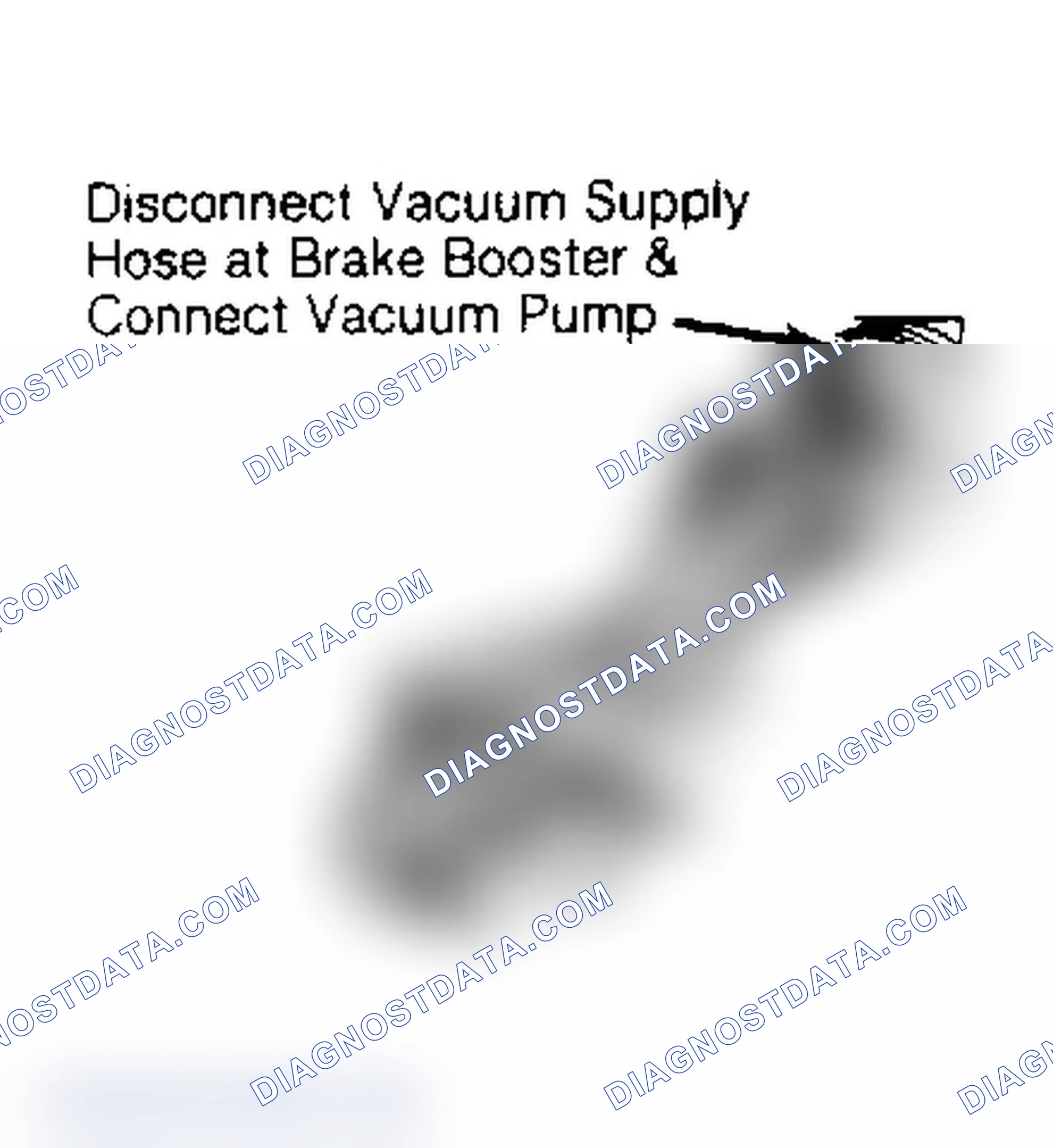Scheme 217: Connecting Vacuum Pump to Brake Booster