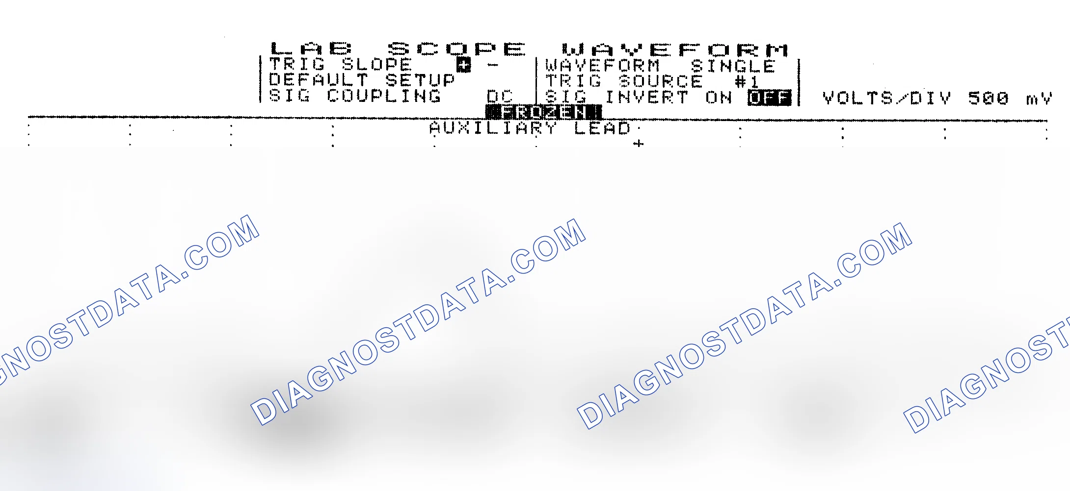 Scheme 10: Single Injector w/Excessive Current Flow - Current Pattern