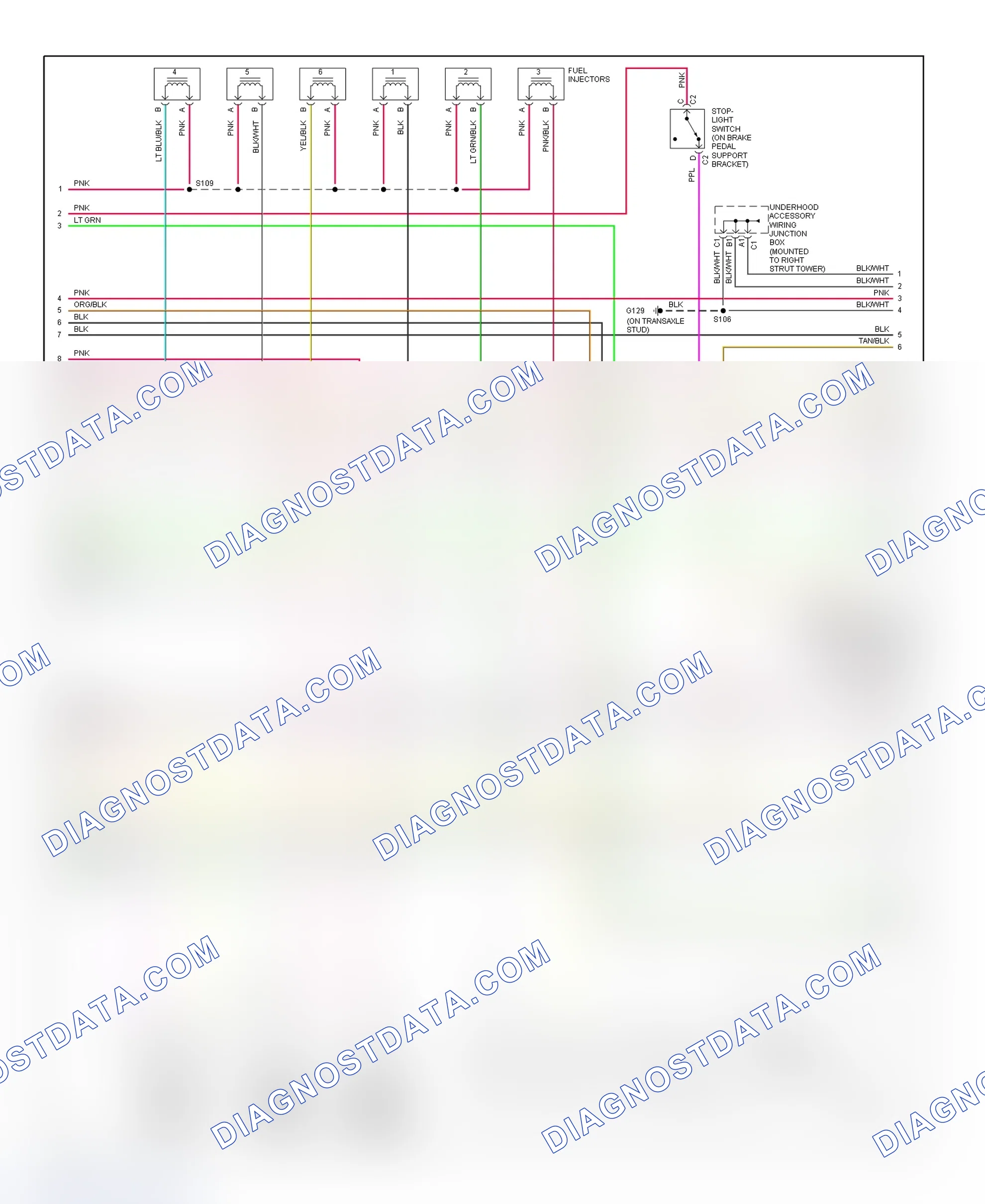 Scheme 161: PCM Wiring Diagram (Regal - 3.8L VIN 1 - 2 Of 4)