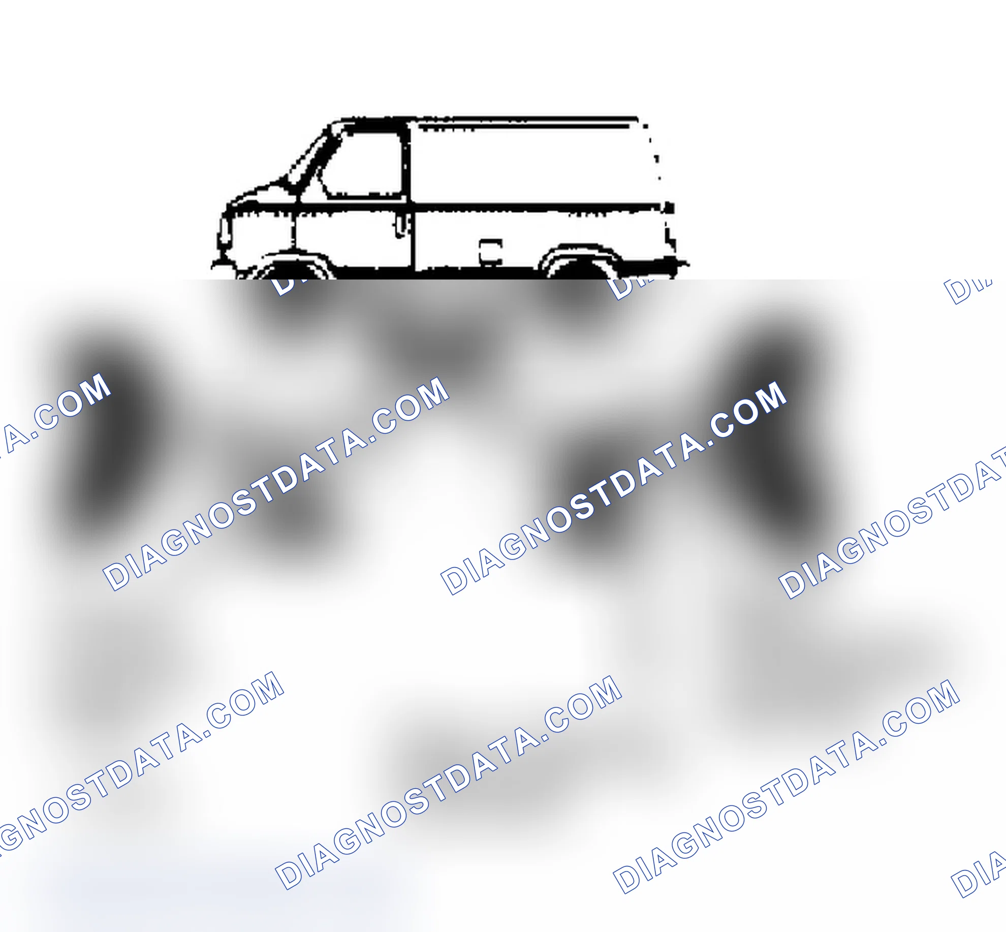 Scheme 5: Jacking Points (Astro Van & Safari Van)