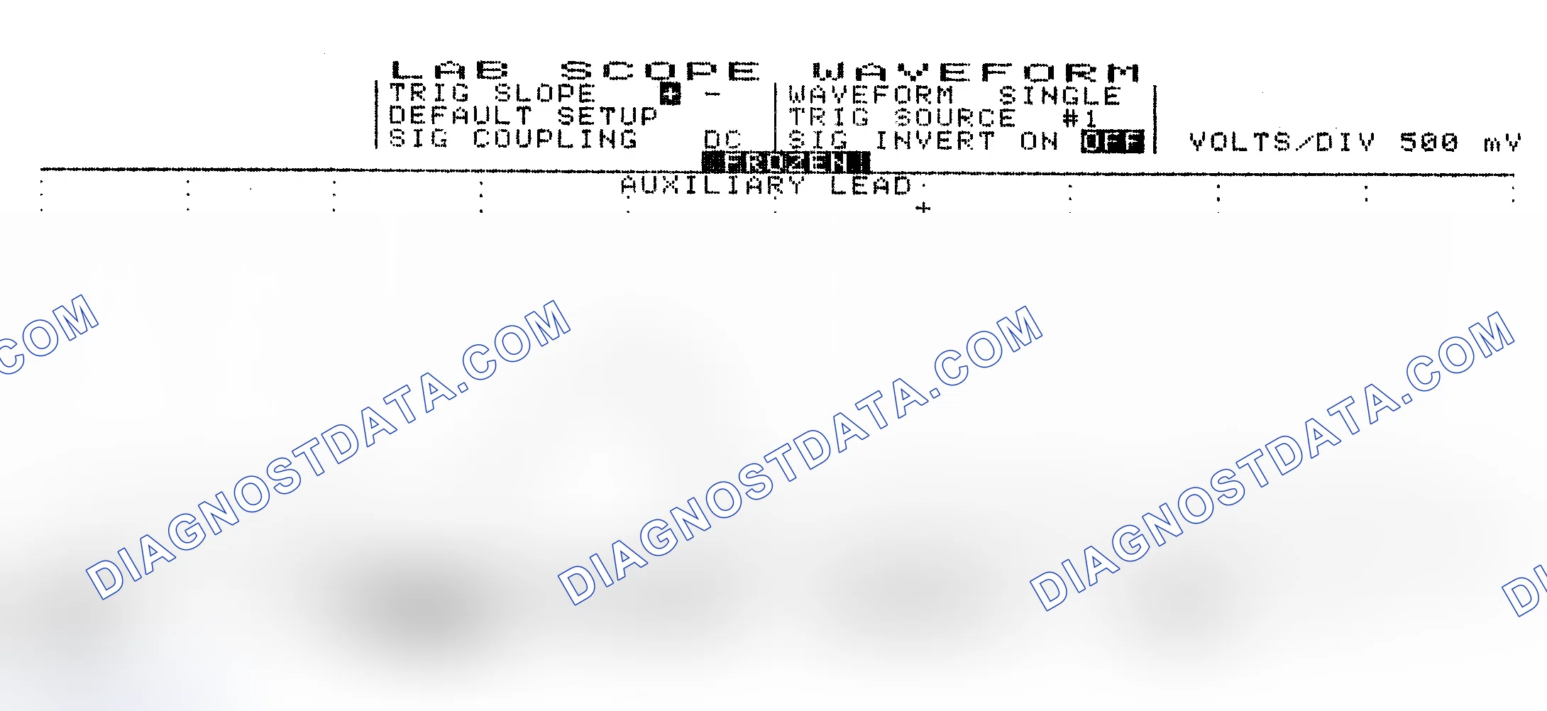 Scheme 10: Single Injector w/Excessive Current Flow - Current Pattern
