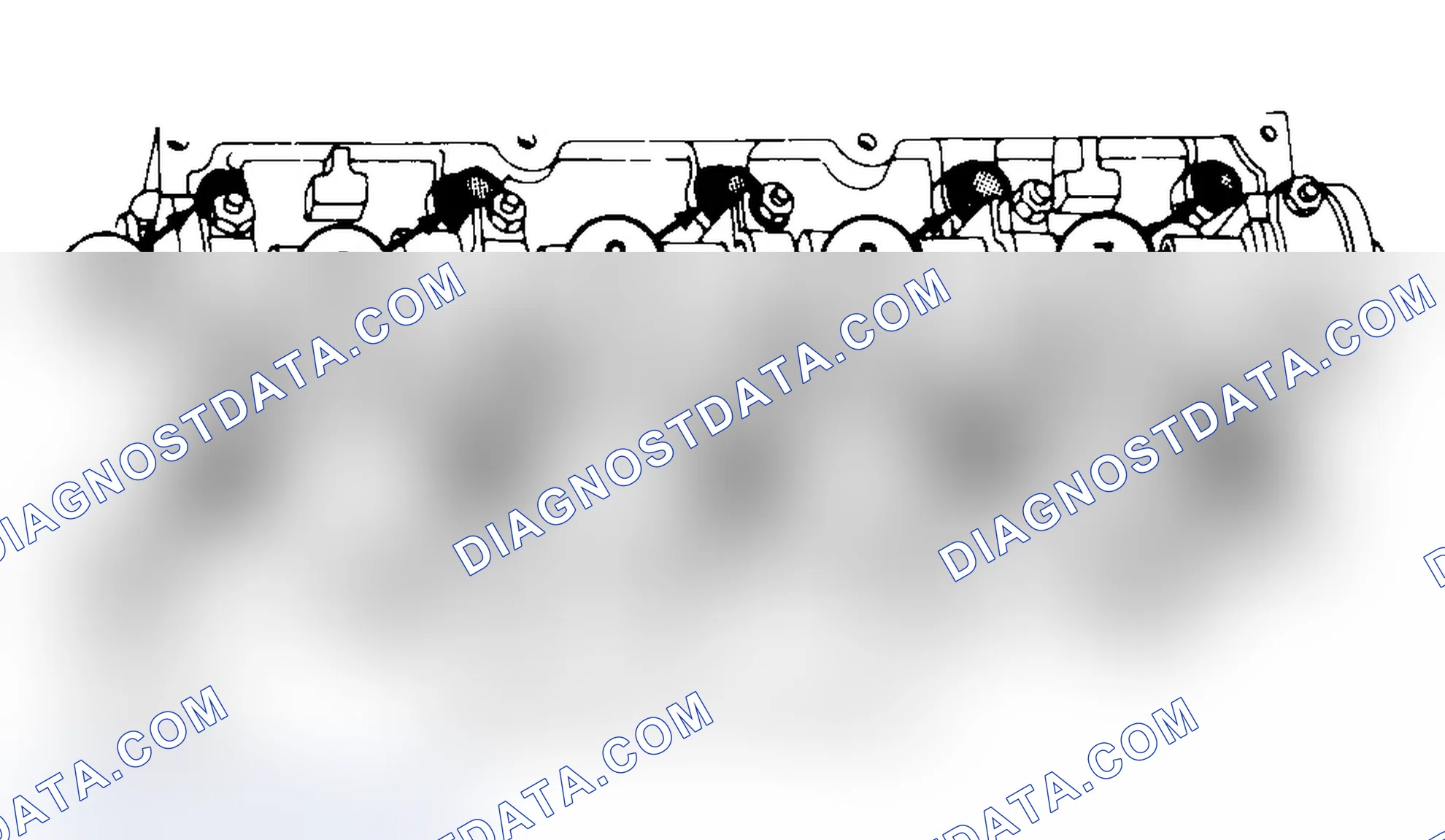 Scheme 7: Typical Cylinder Head Tightening or Loosening Sequence