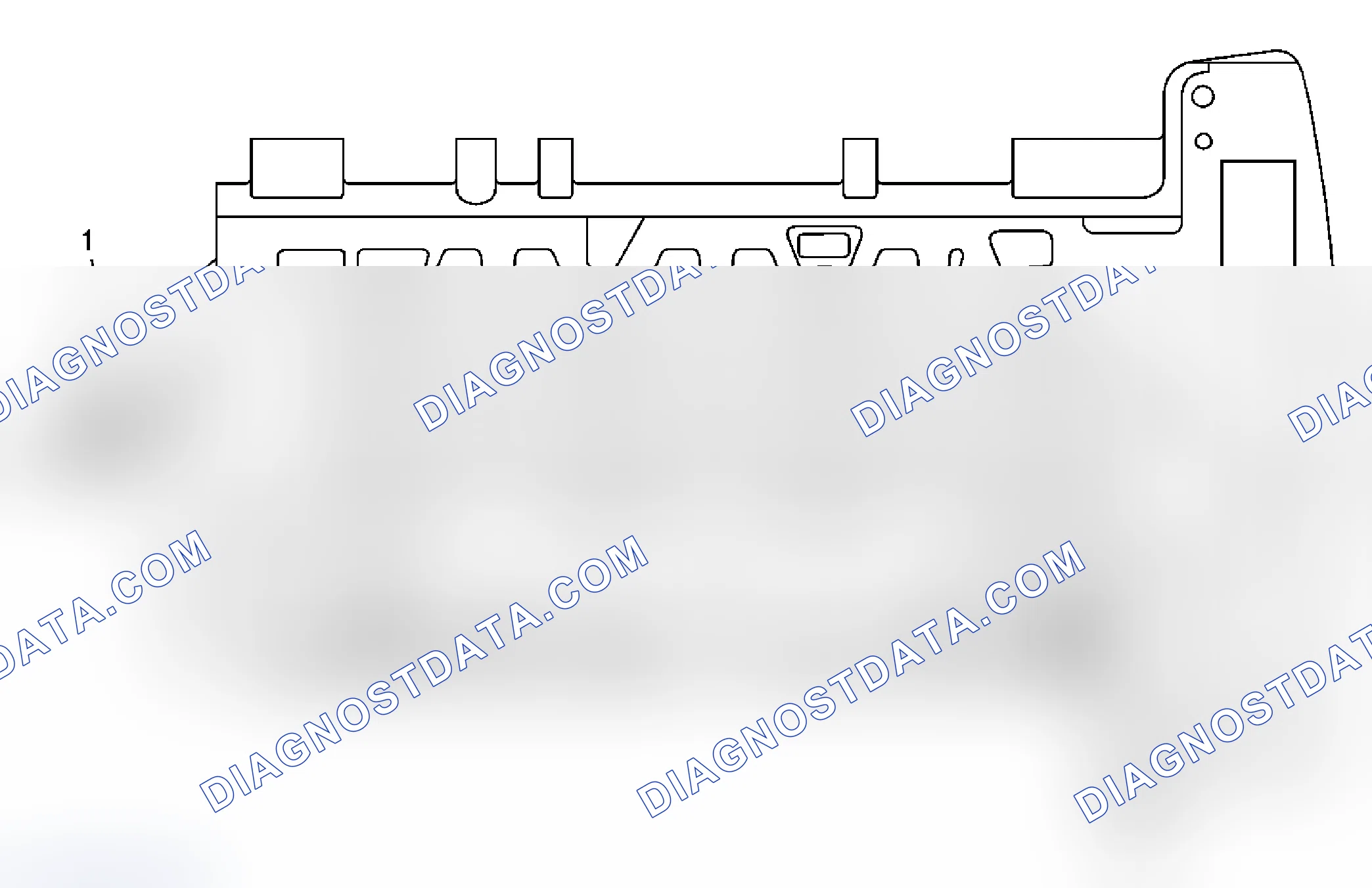 Scheme 77: Cylinder Head - Bottom View