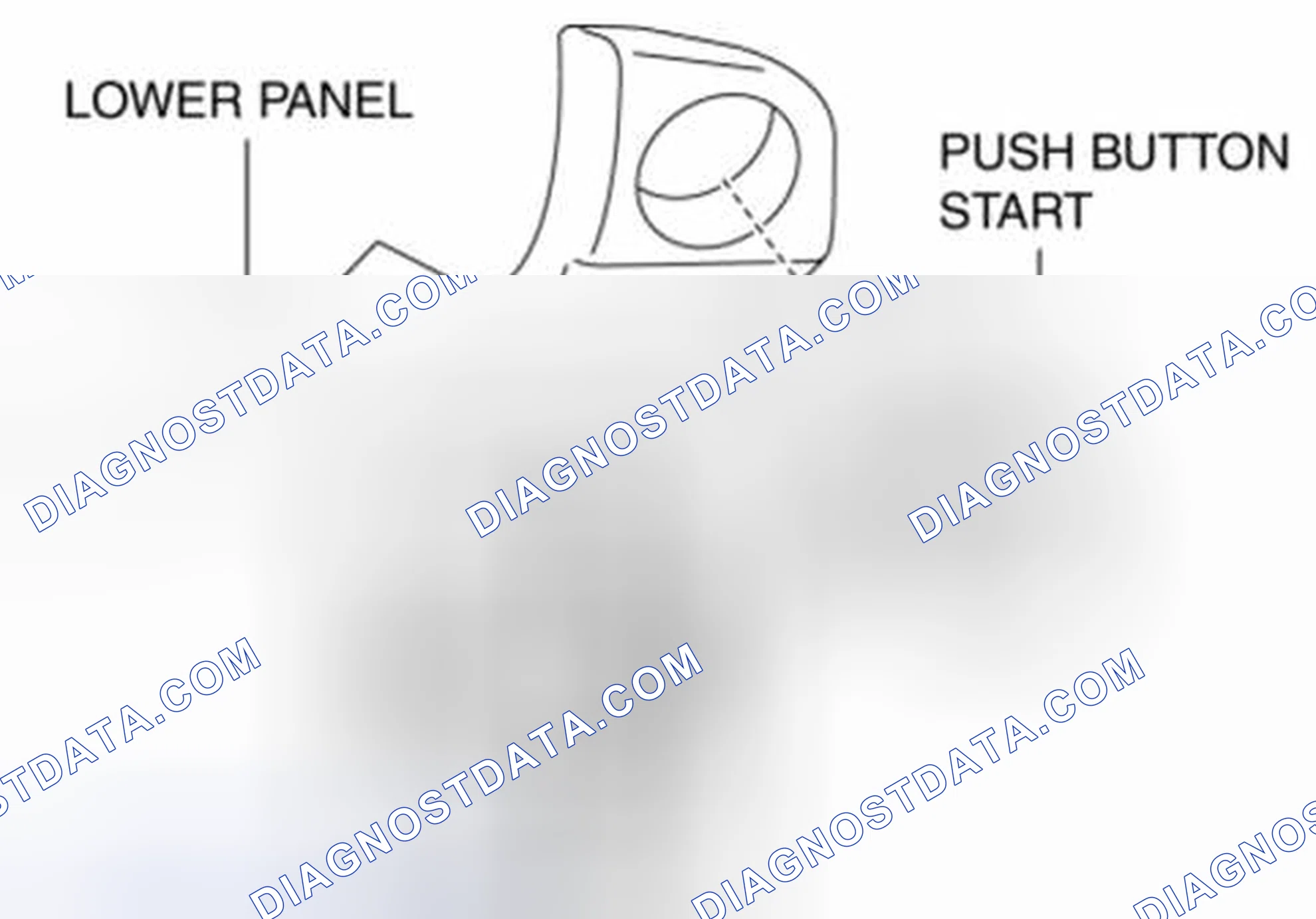 Scheme 15: PUSH BUTTON START REMOVAL/INSTALLATION [WITH ADVANCED KEYLESS ENTRY AND PUSH BUTTON START SYSTEM]