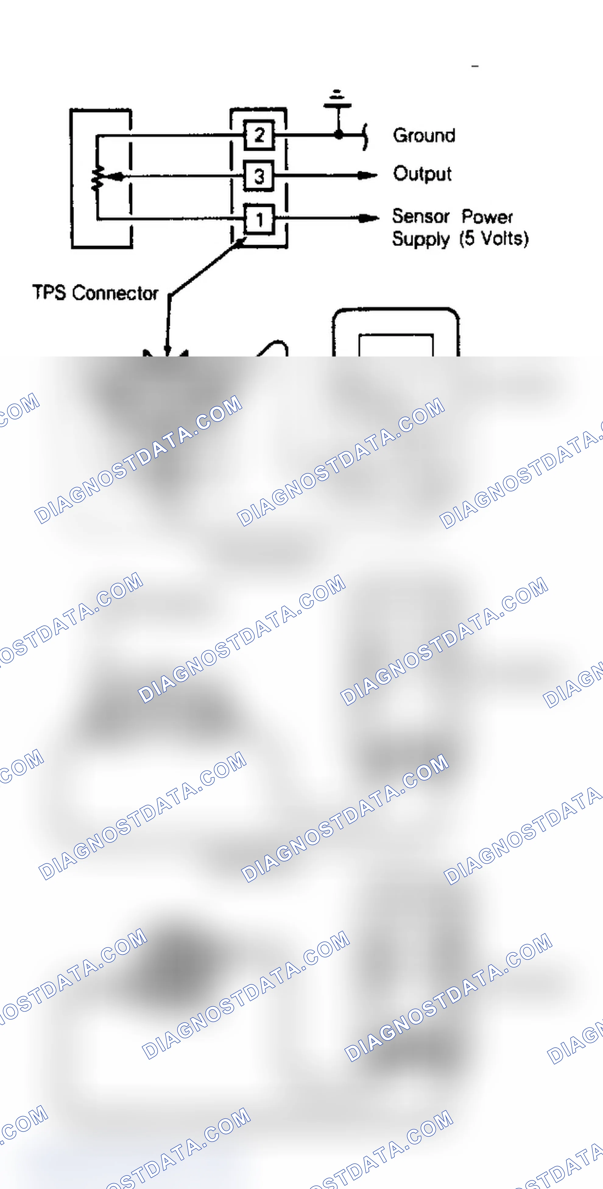 Scheme 18: Throttle Position Sensor (Van/Wagon)