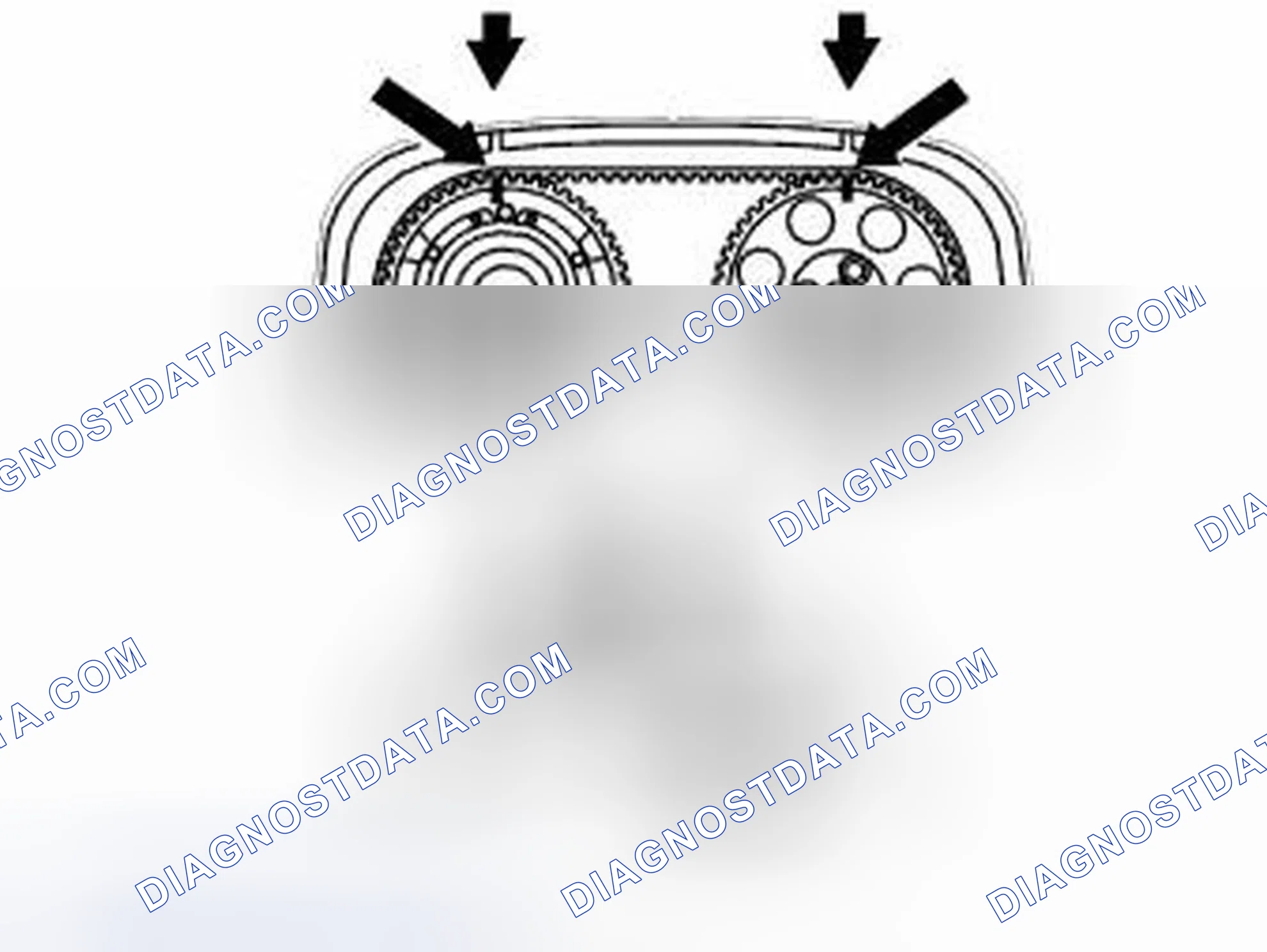 Scheme 562: Check markings and belt tension