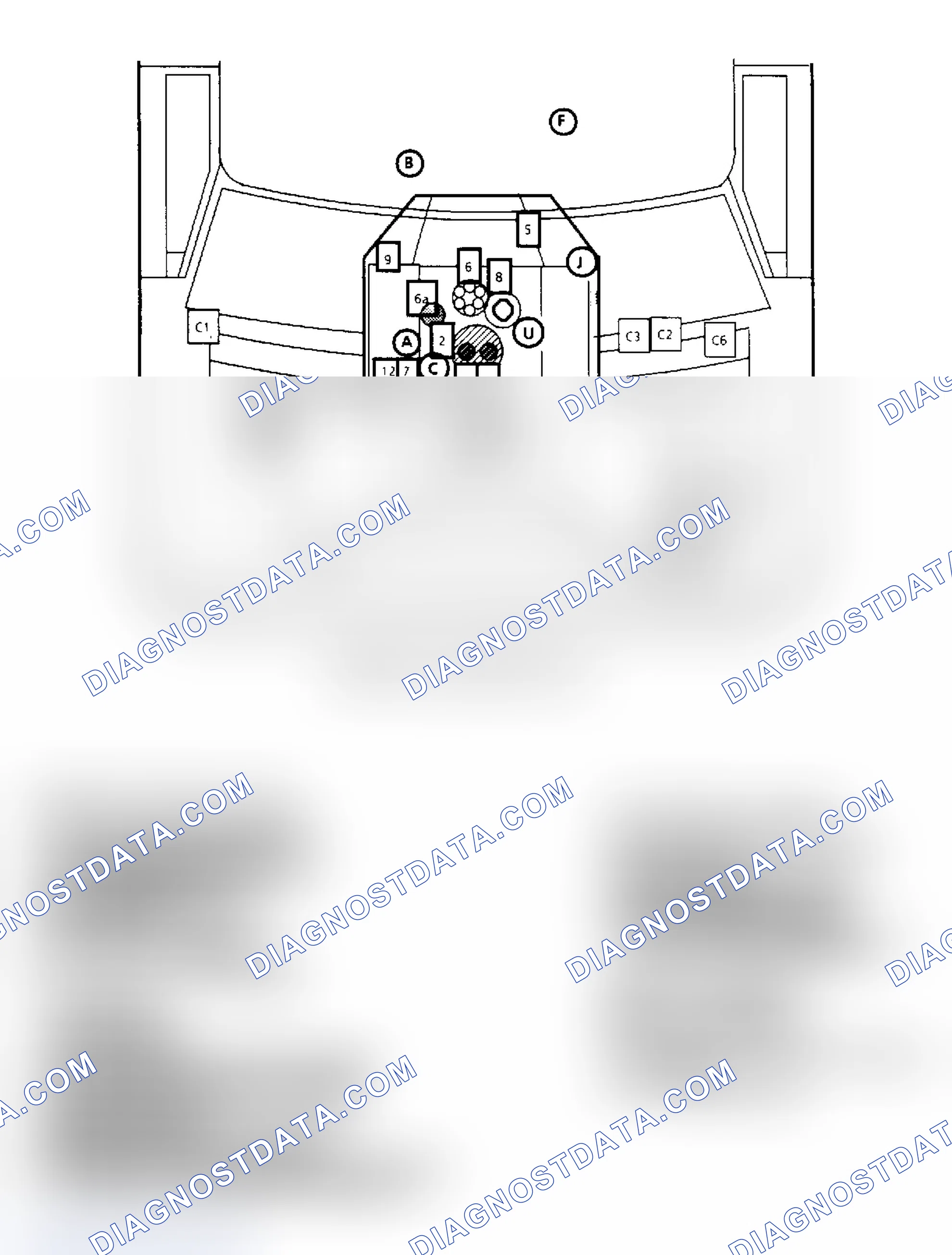 Scheme 165: Component Locations for Astro & Safari 4.3L
