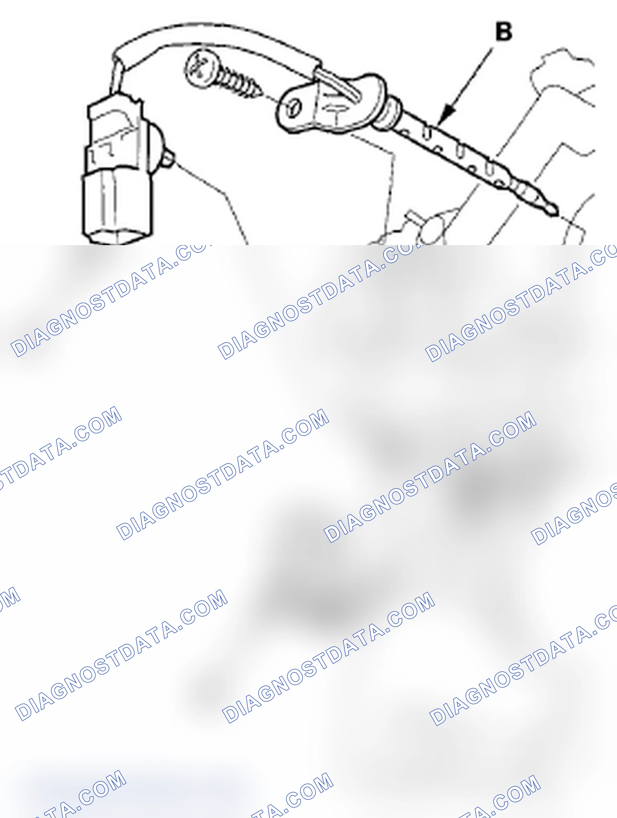 Scheme 152: Evaporator Temperature Sensor Replacement