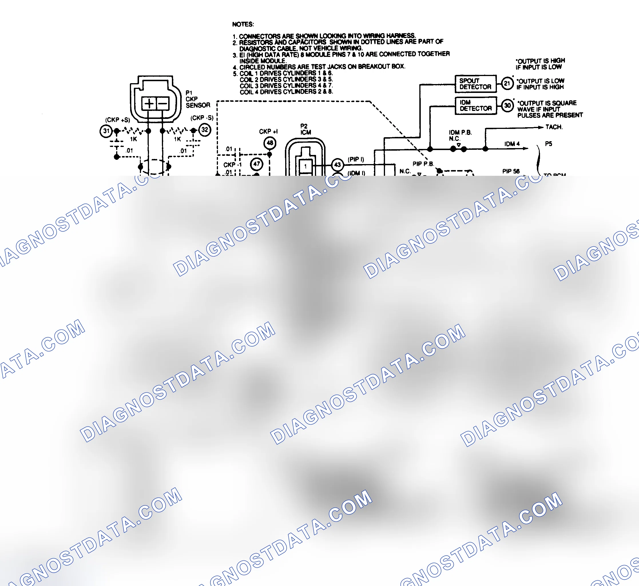 Scheme 125: EI Wiring Diagram (4.6L)