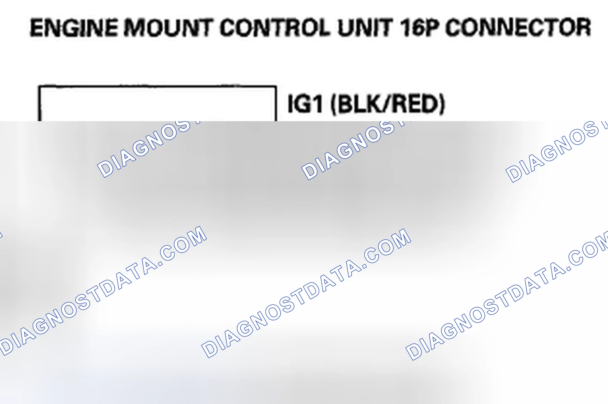 Scheme 21: DTC P15AB: Engine Mount Control Unit Power Source Circuit Low Voltage