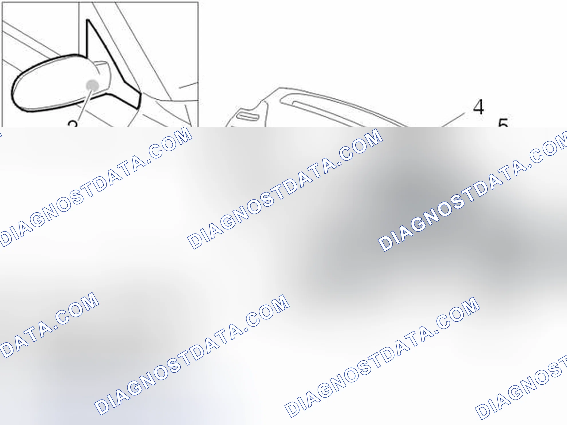 Scheme 6: Passenger Compartment/Door Mirror