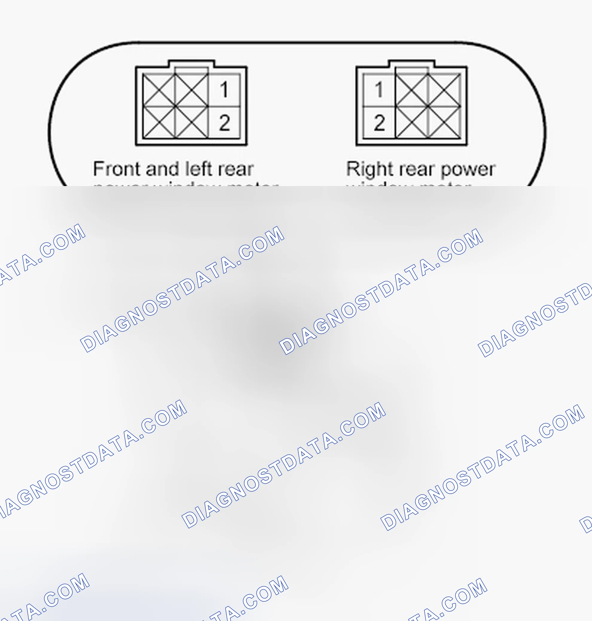 Scheme 6: Passenger's Power Window Motor Test